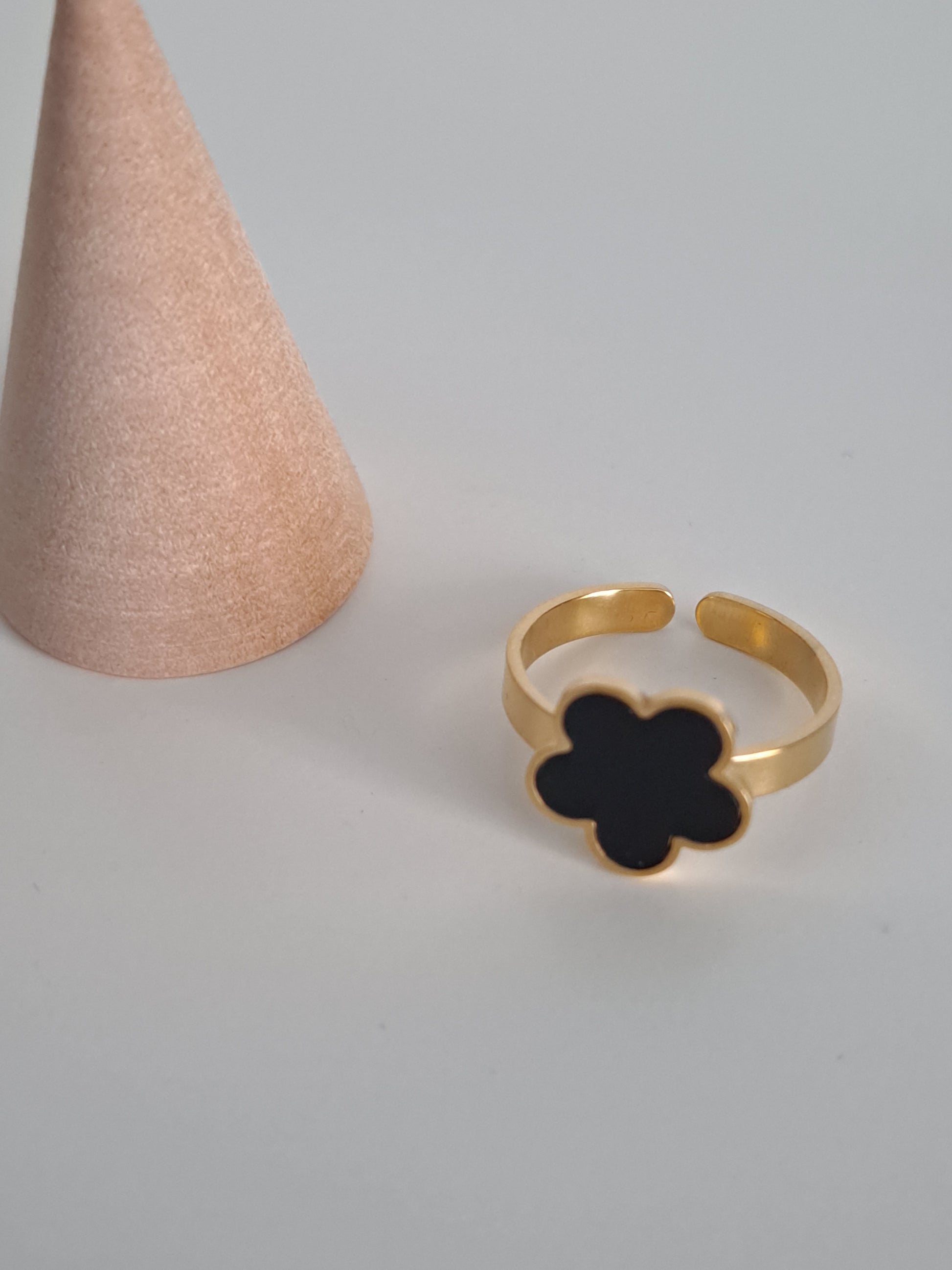 Bague "fleur" réglable
