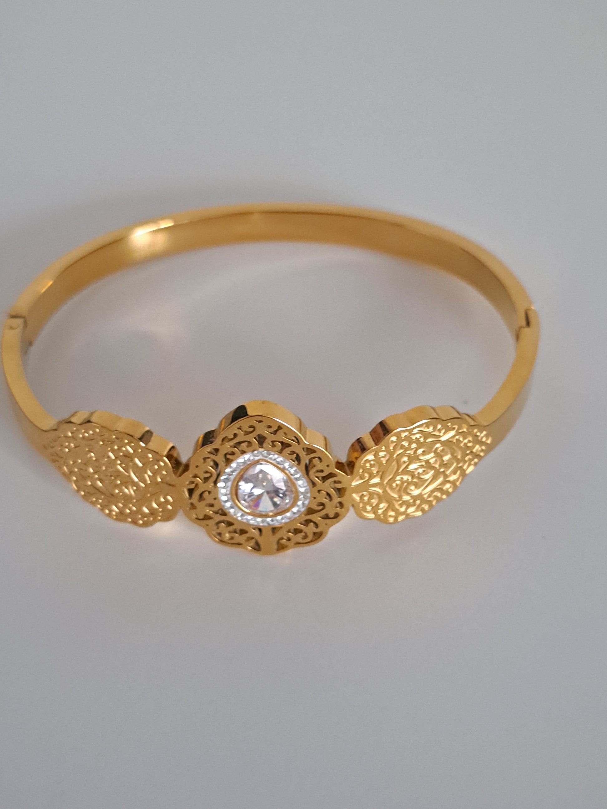 Bracelet jonc "goutte"