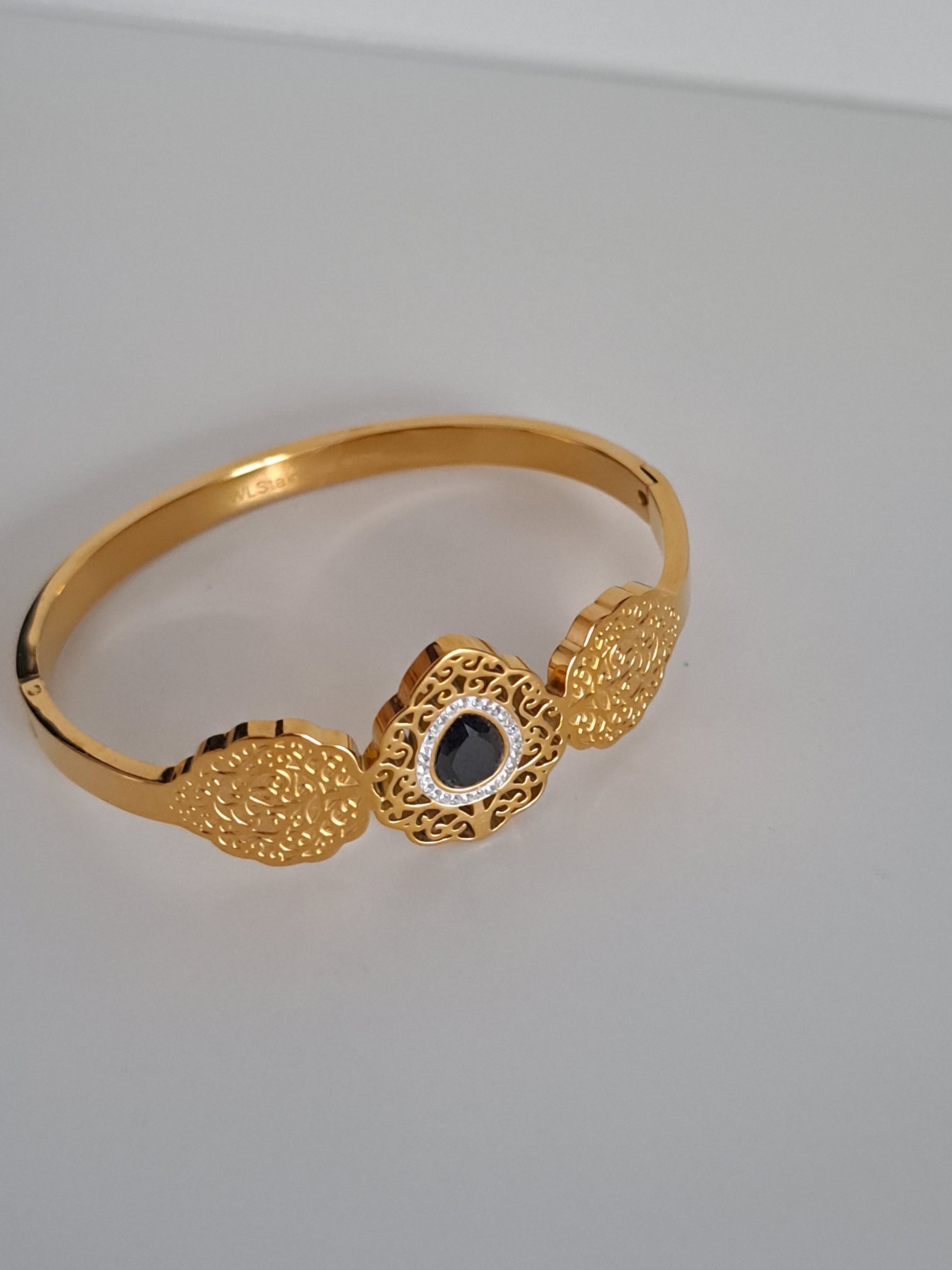 Bracelet jonc "goutte"