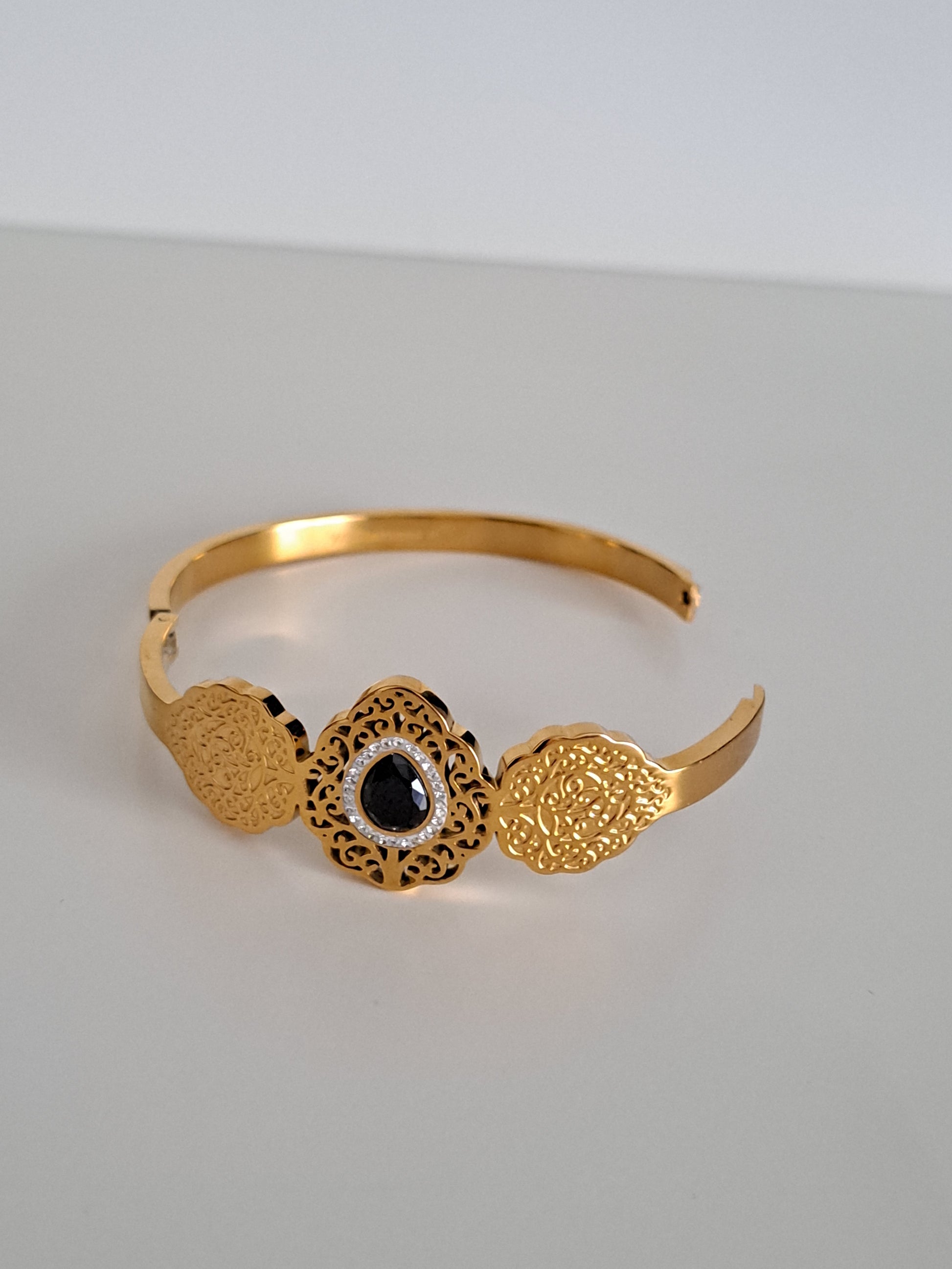 Bracelet jonc "goutte"
