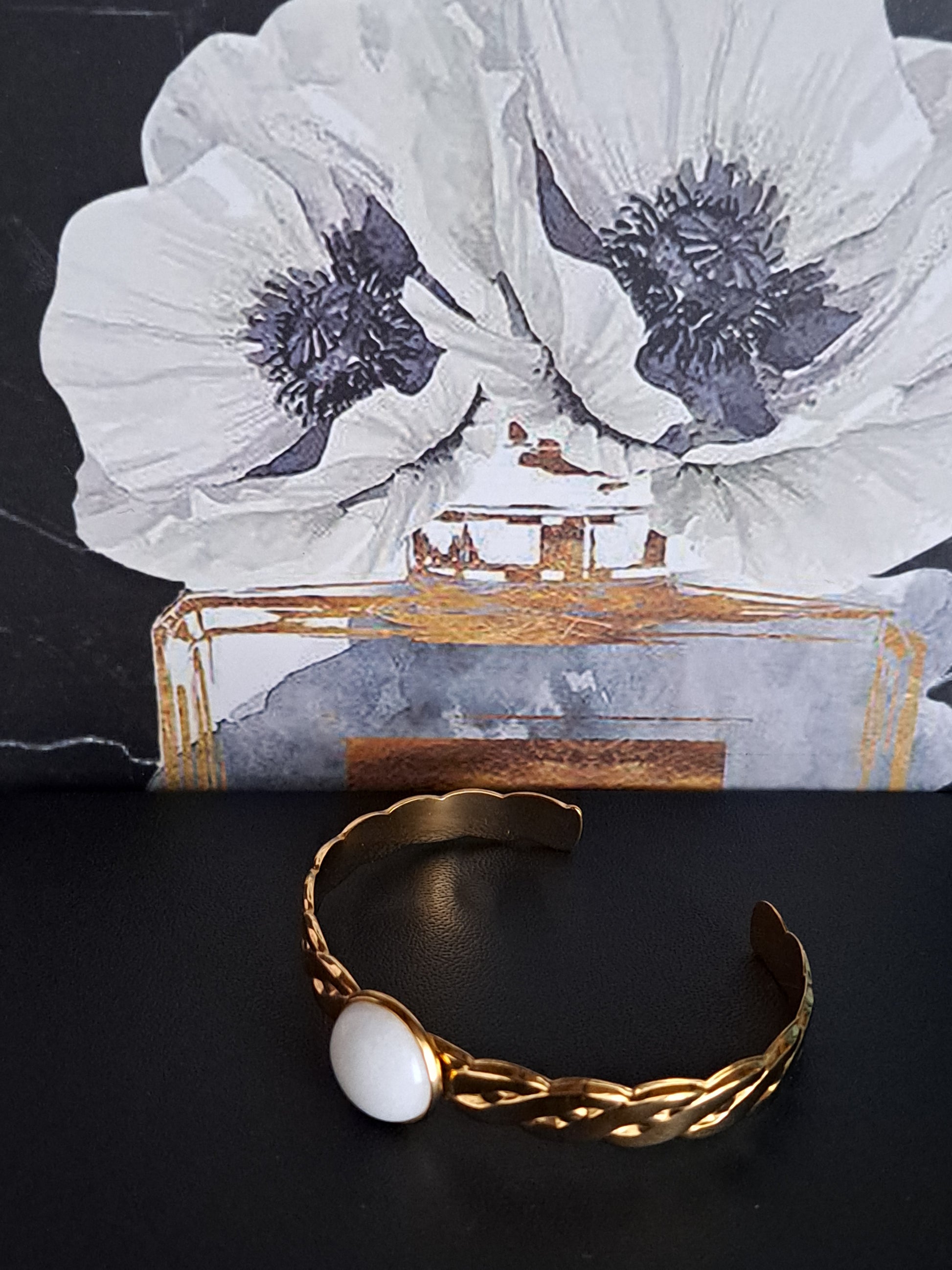 Bracelet jonc "Bianca"