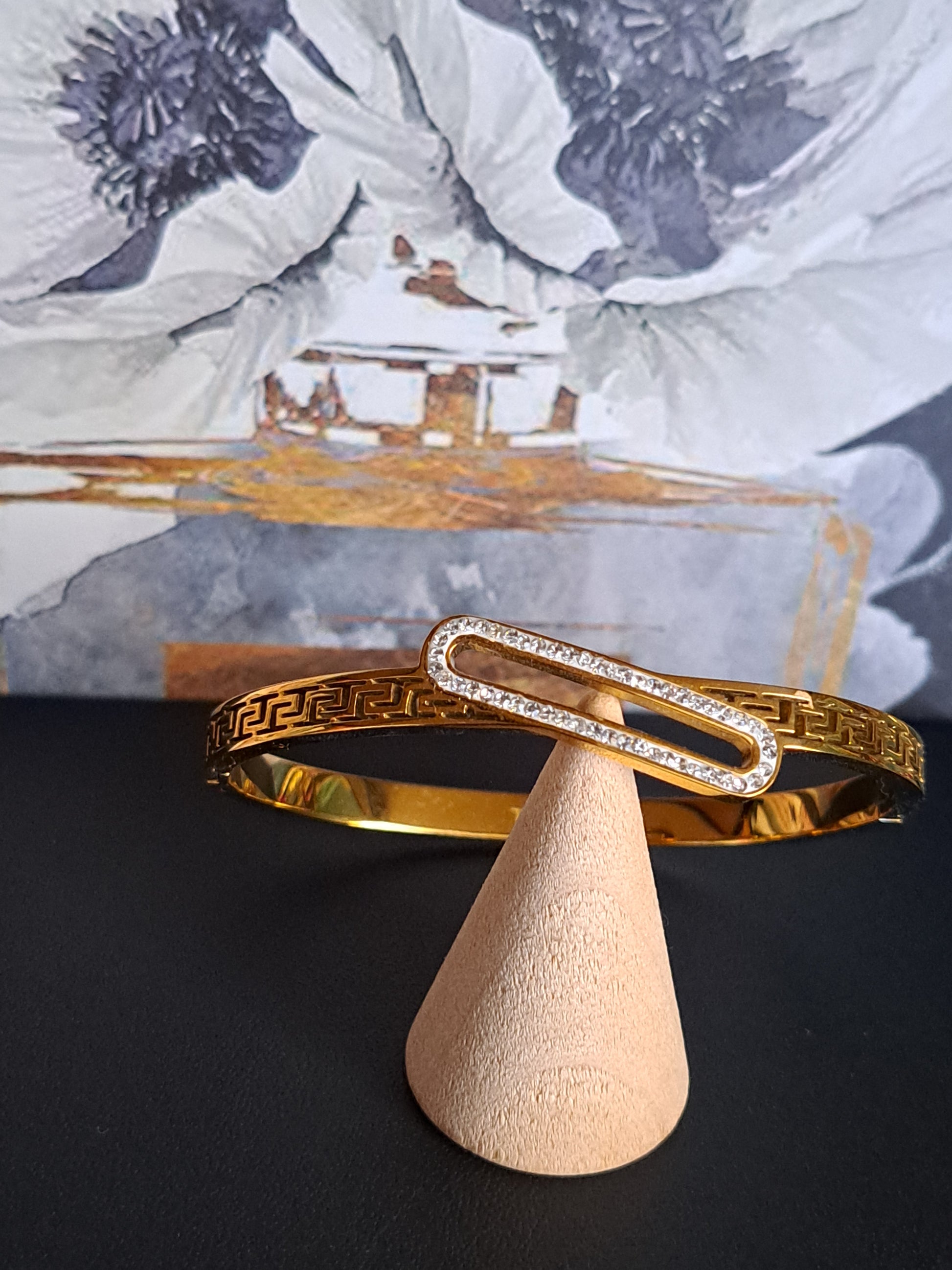 Bracelet jonc "Stella"