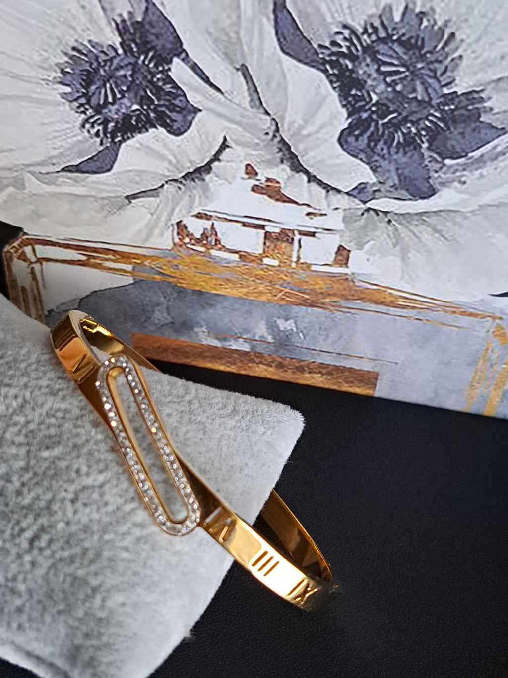 Bracelet jonc "Romana"