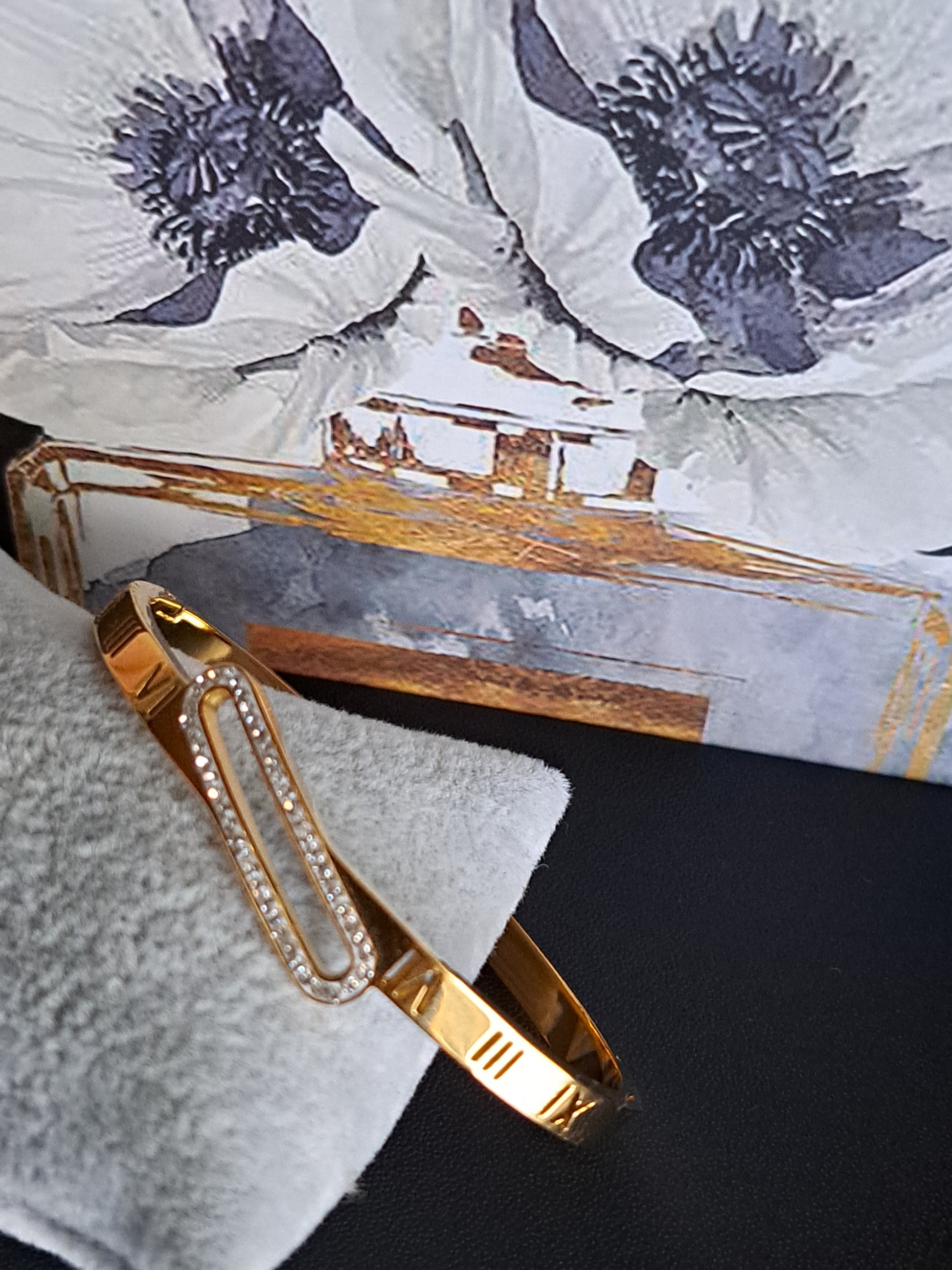Bracelet jonc "Romana"