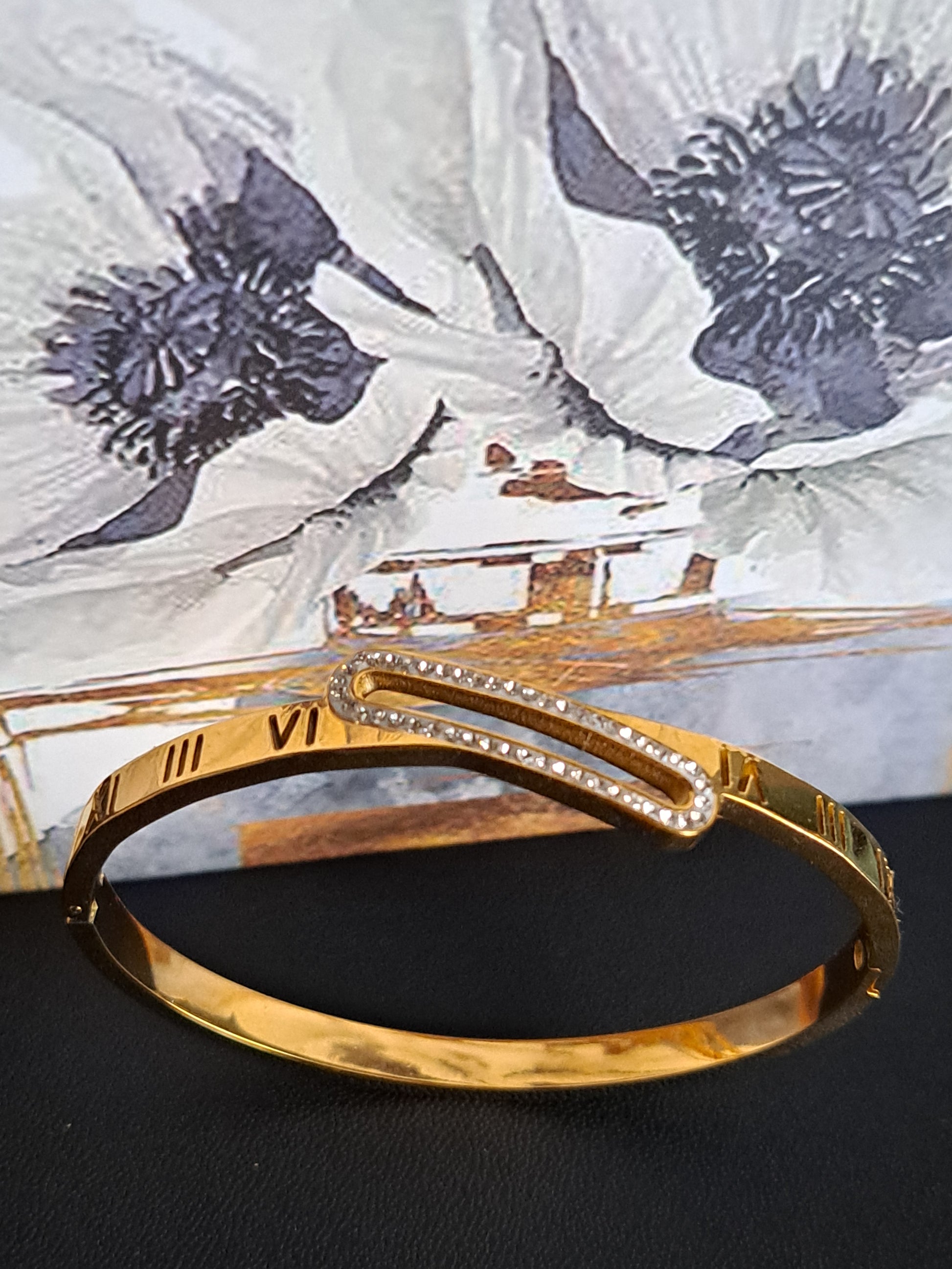 Bracelet jonc "Romana"