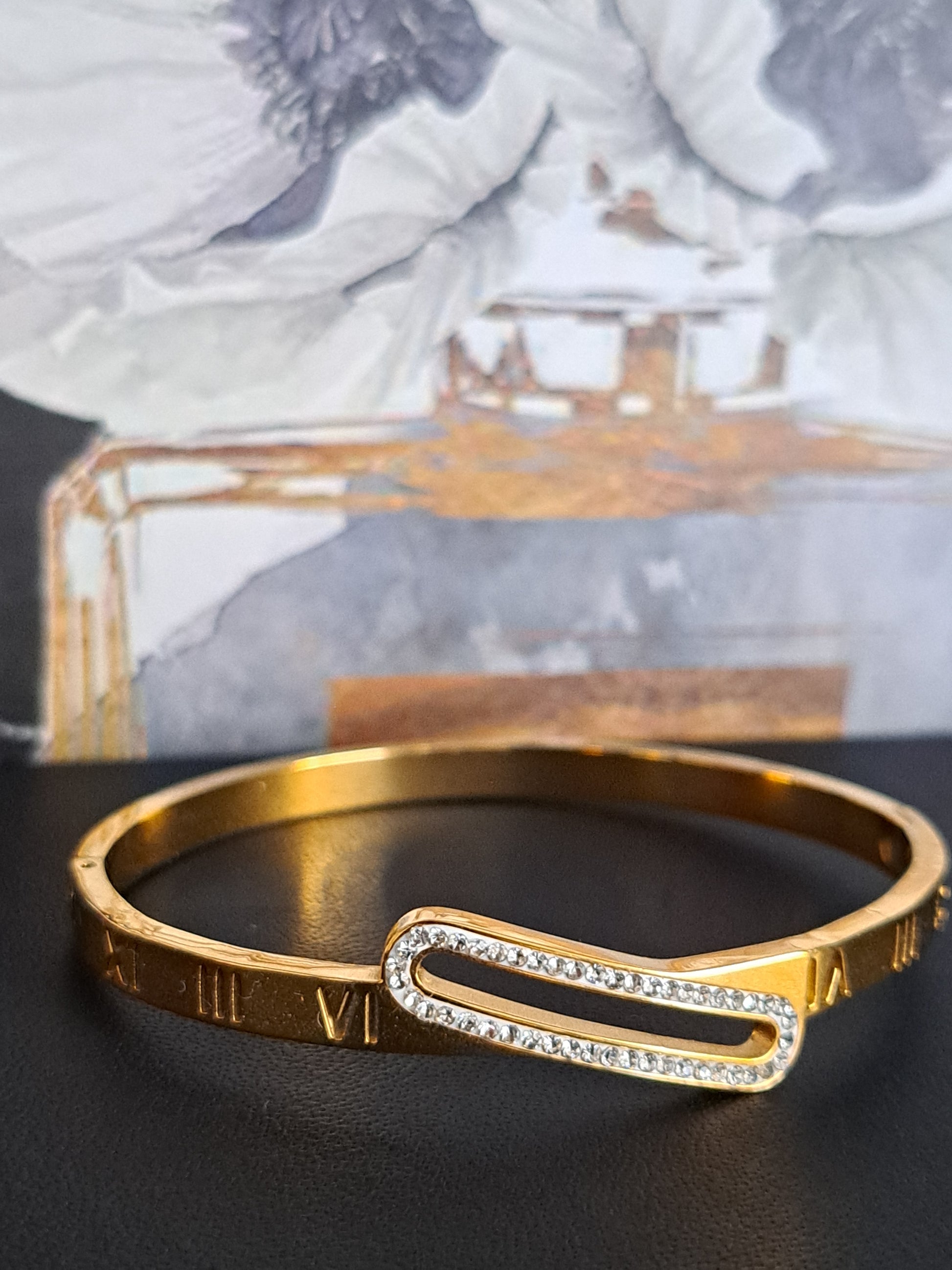 Bracelet jonc "Romana"