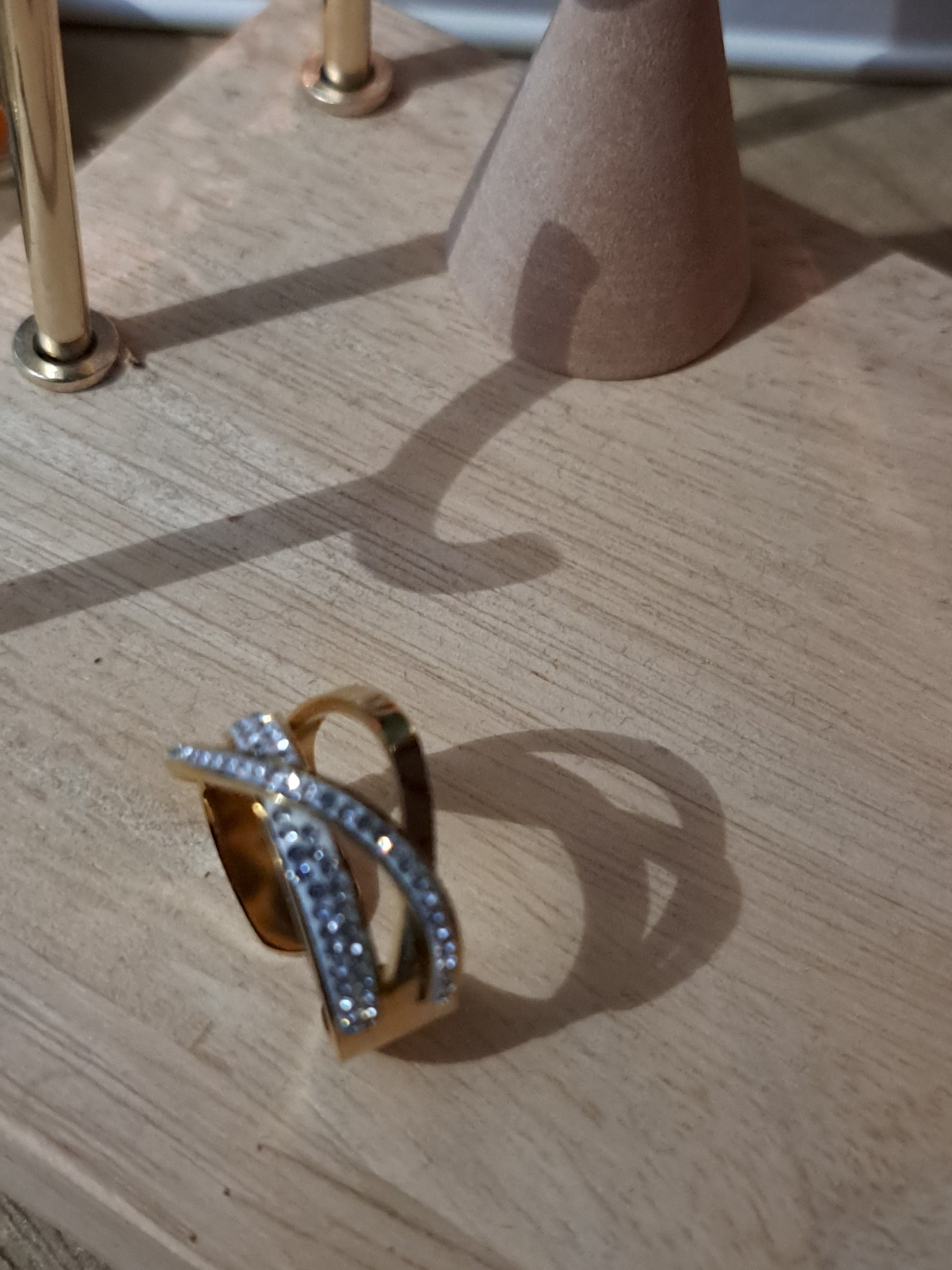 Bague strass