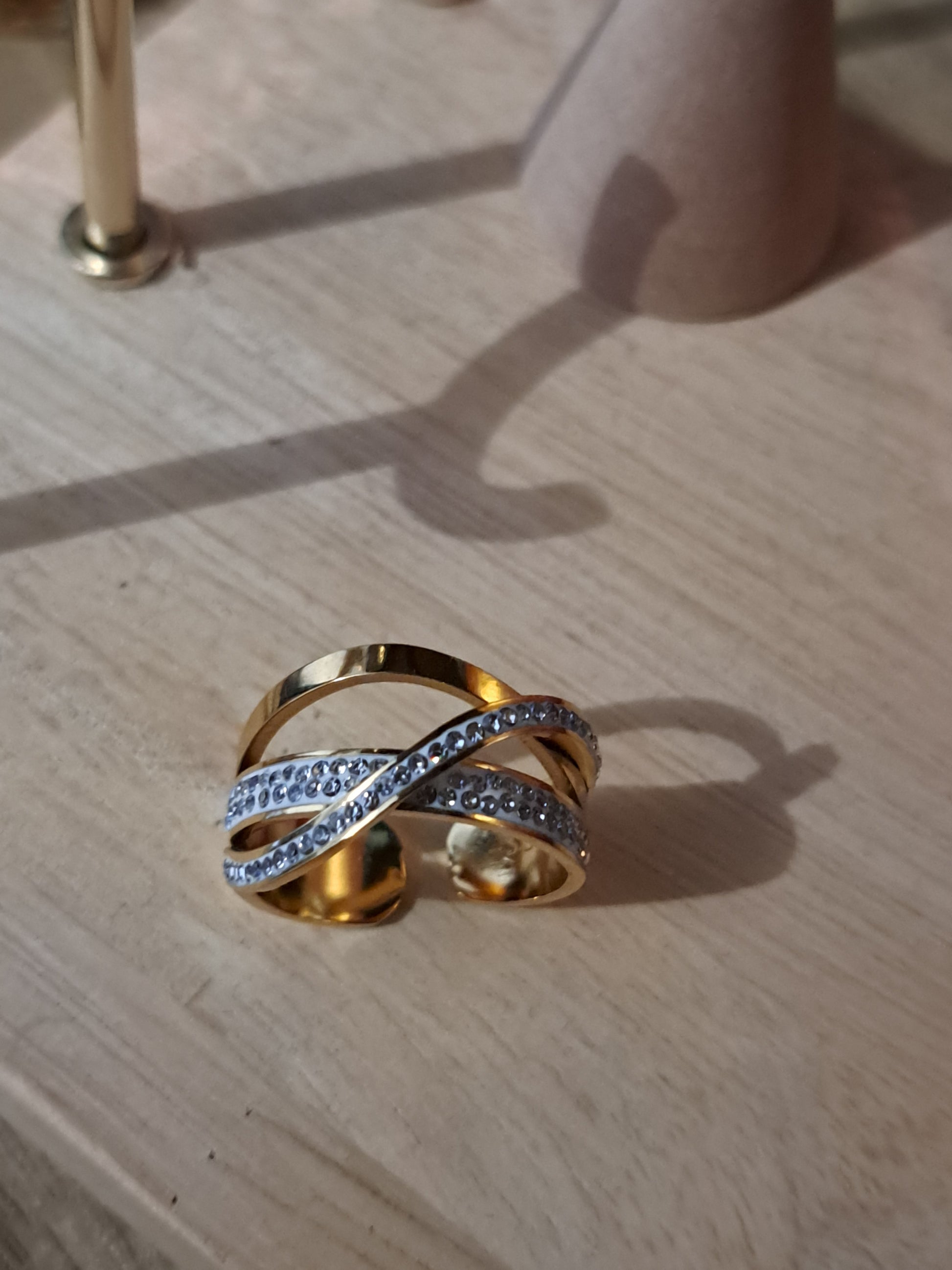 Bague strass
