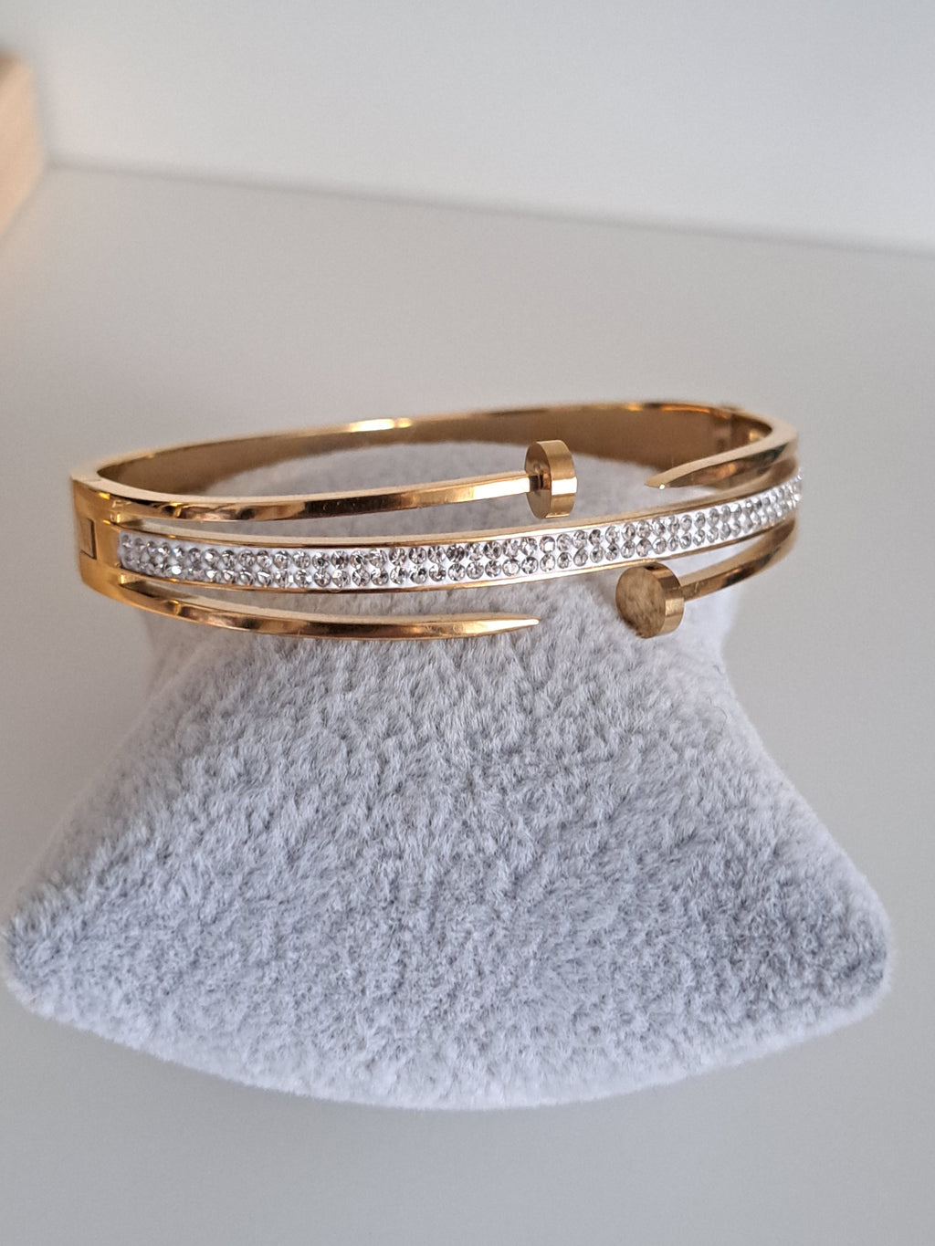 Bracelet jonc "clou"