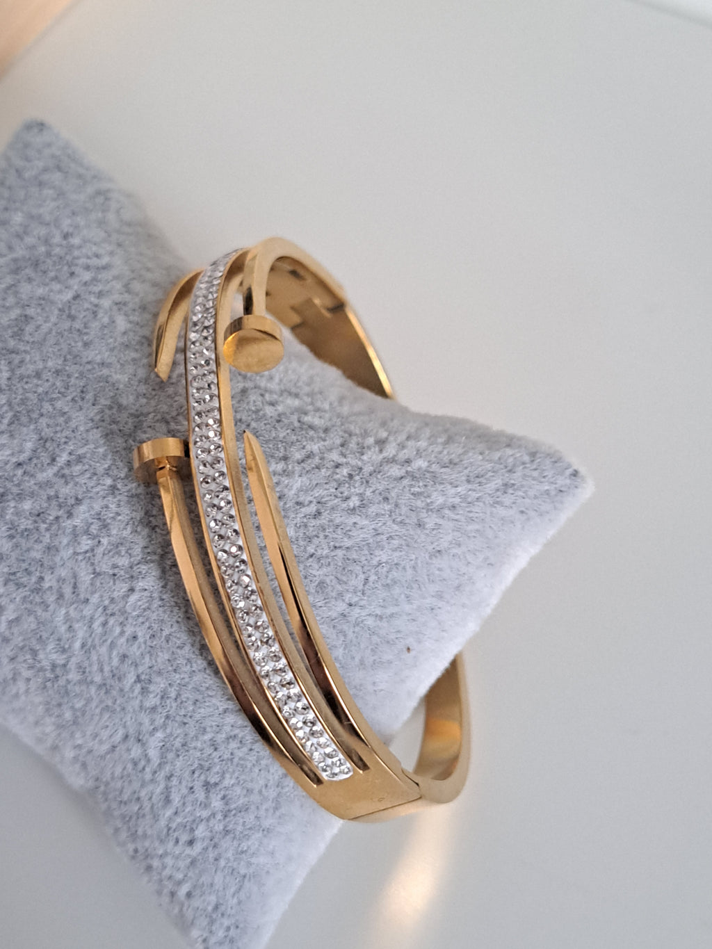 Bracelet jonc "clou"