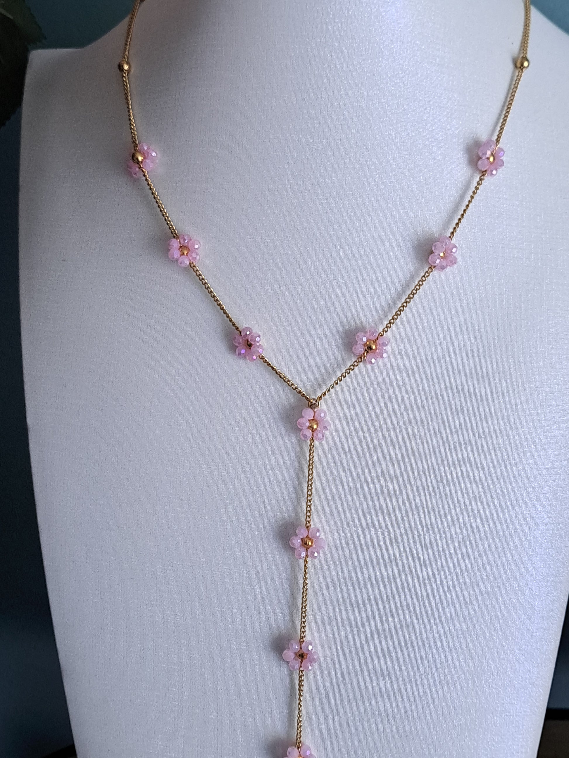 Collier "multi marguerites"