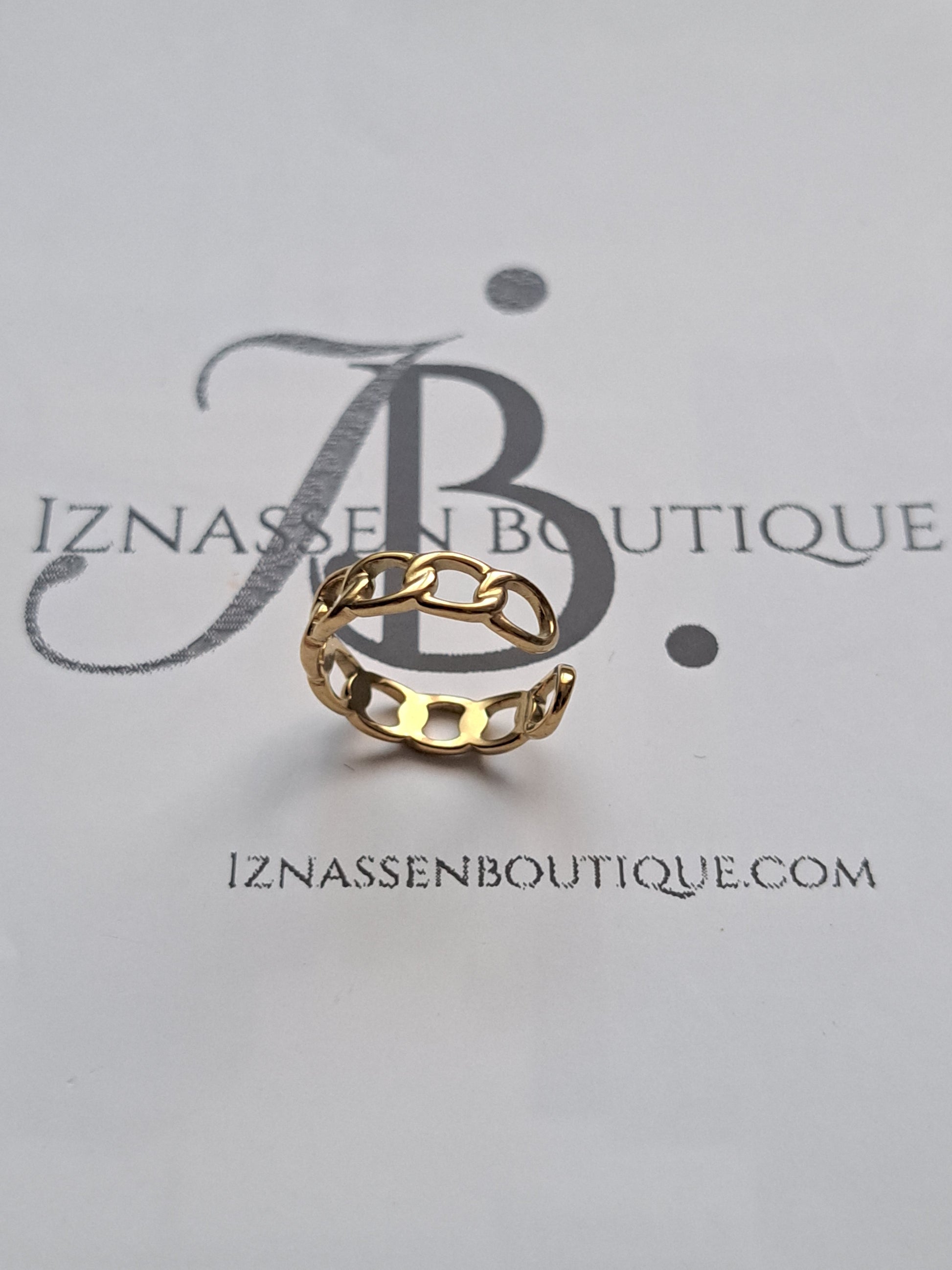 Bague phalange ou orteil en acier inoxydable