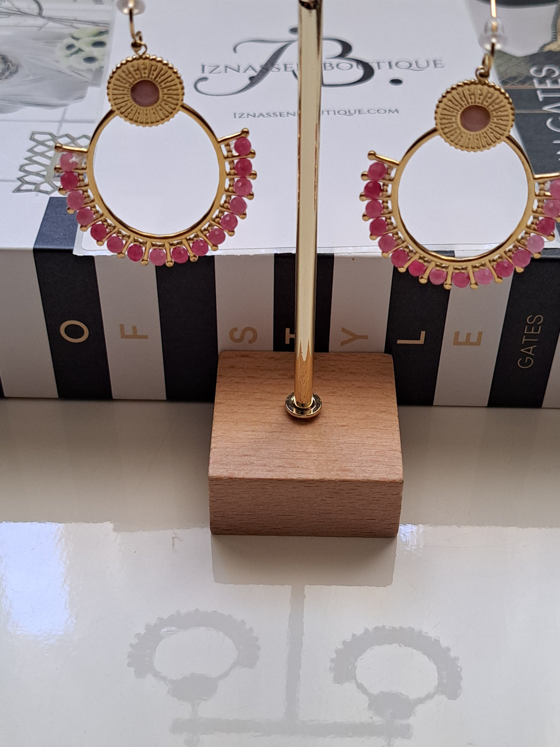 Boucles d’oreilles "Jouneyda"