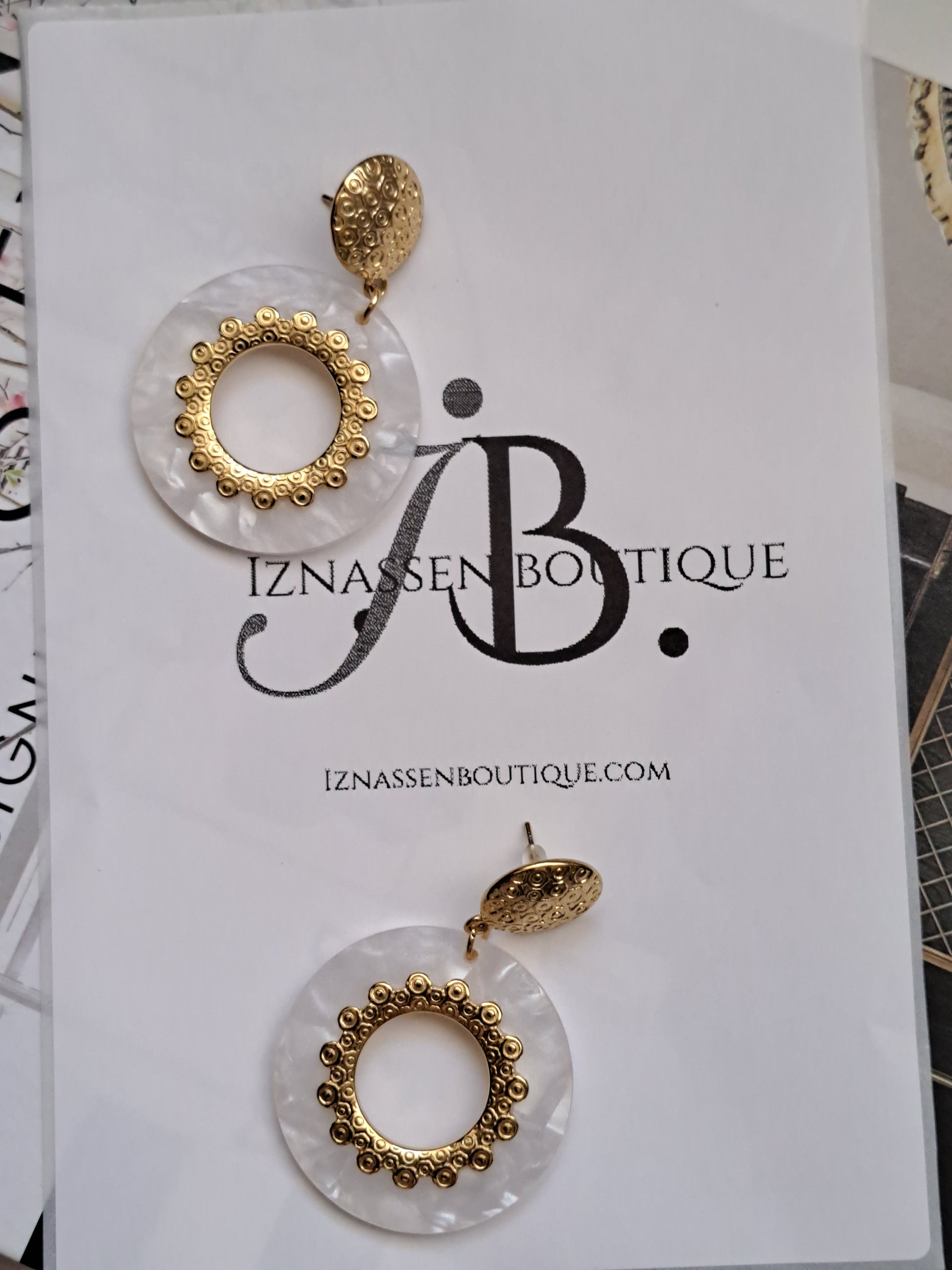 Boucle d'oreille "Keyra"