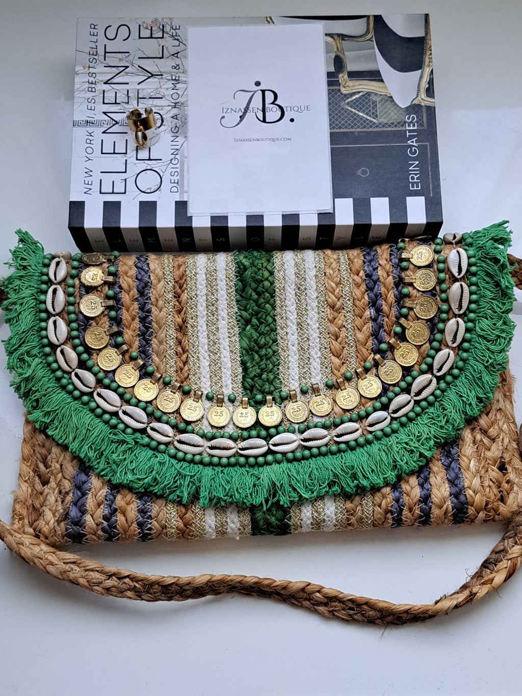 Sac, pochette bohème
