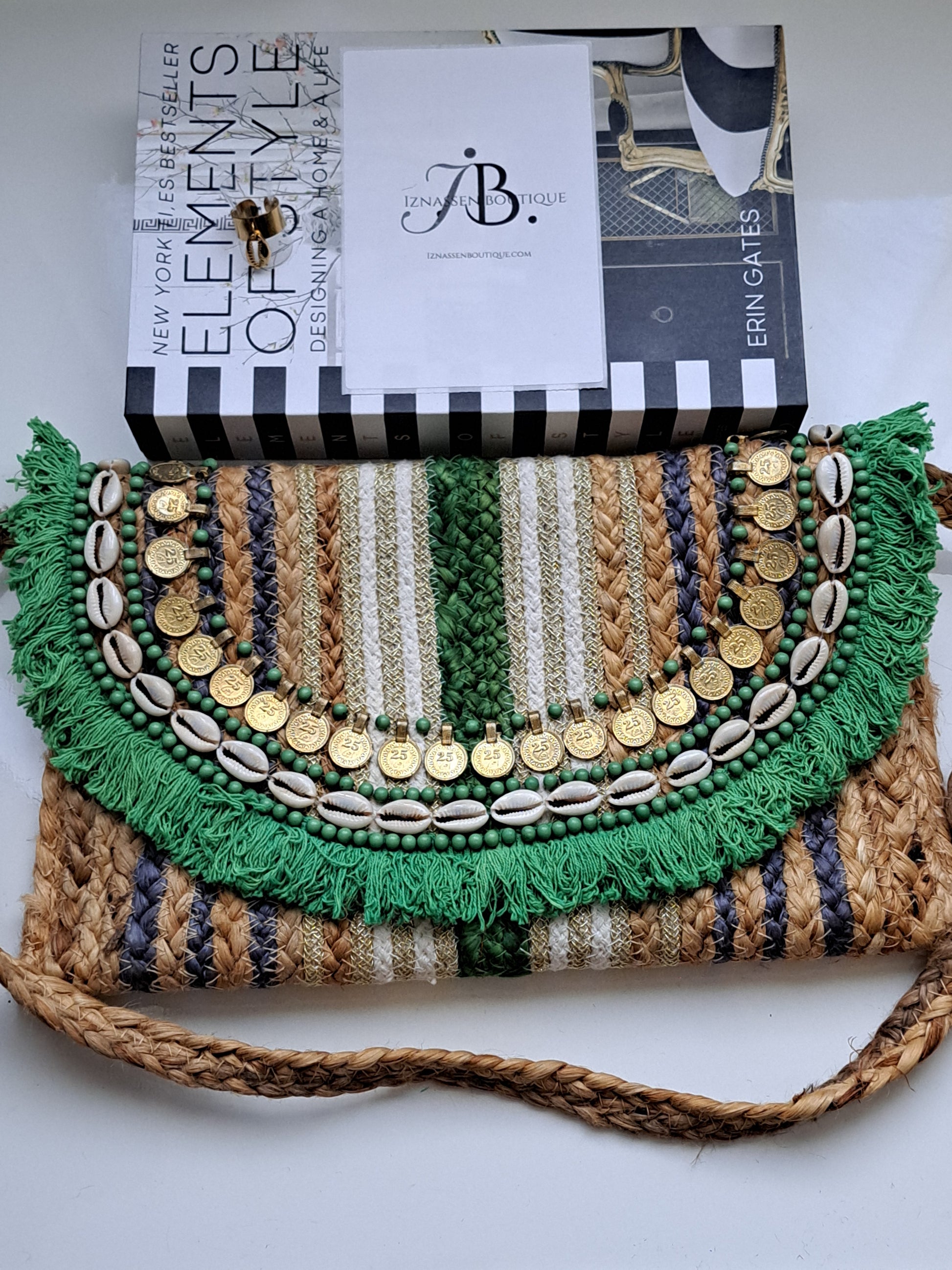Sac, pochette bohème