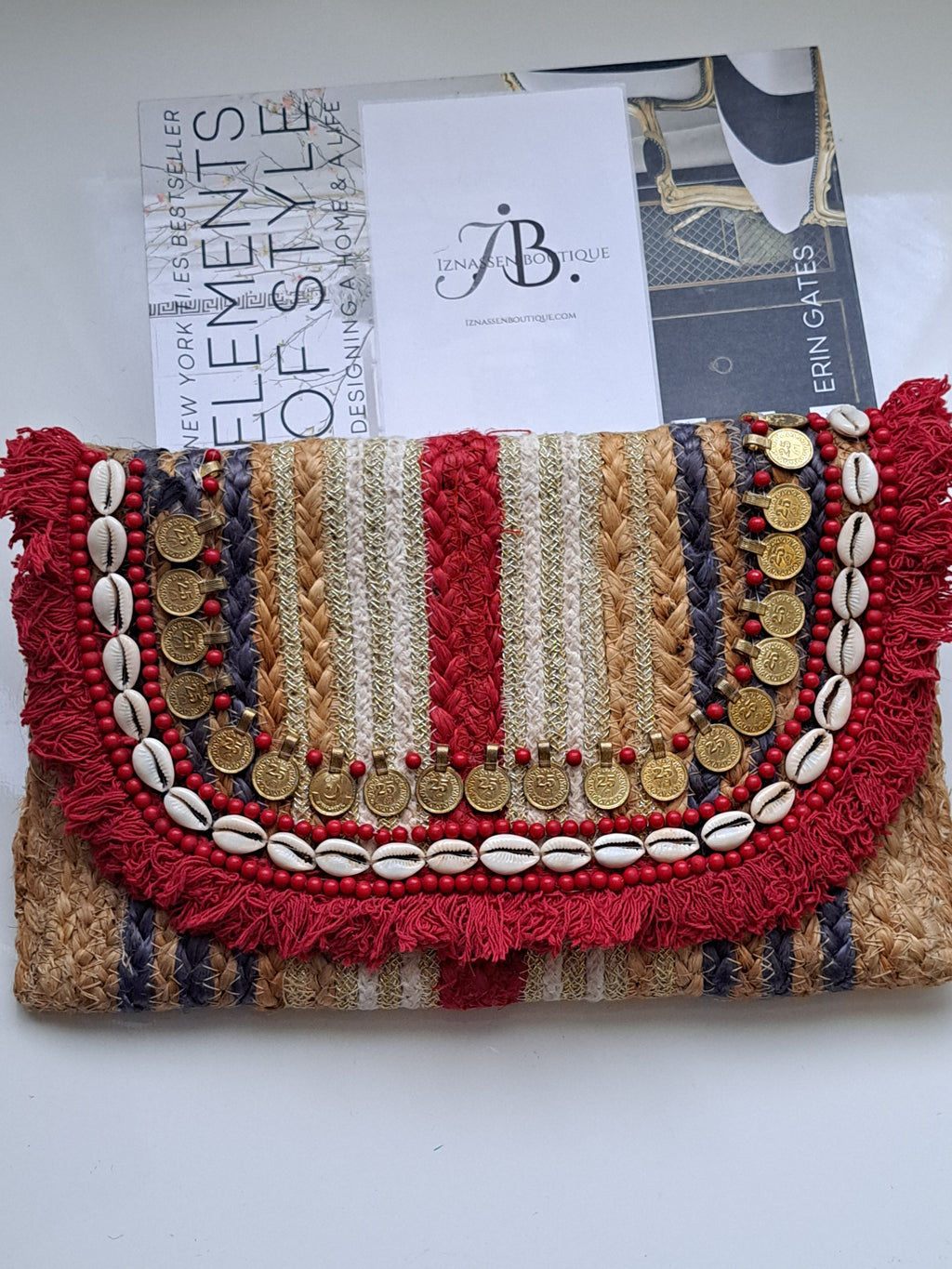 Sac, pochette bohème