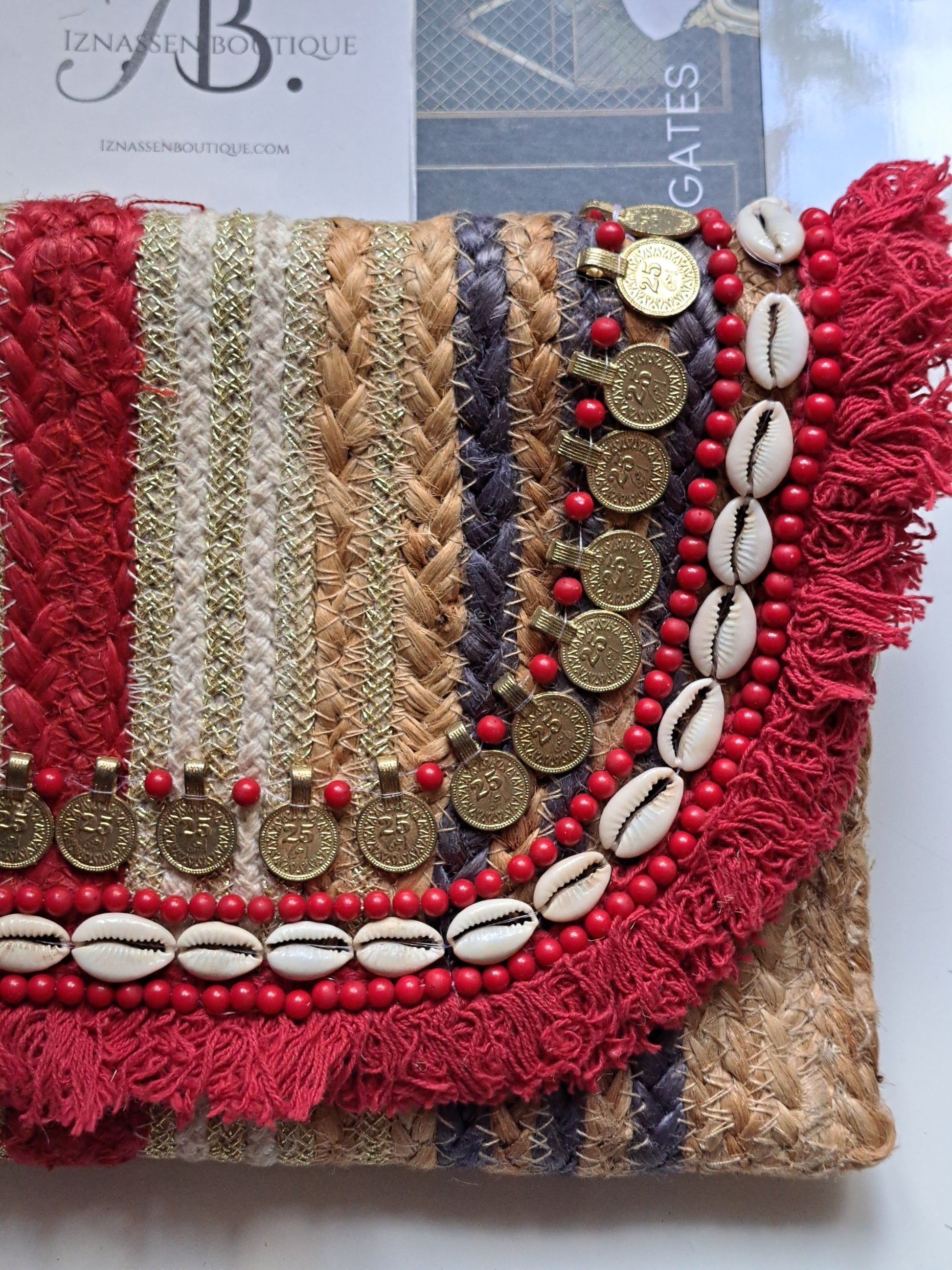 Sac, pochette bohème