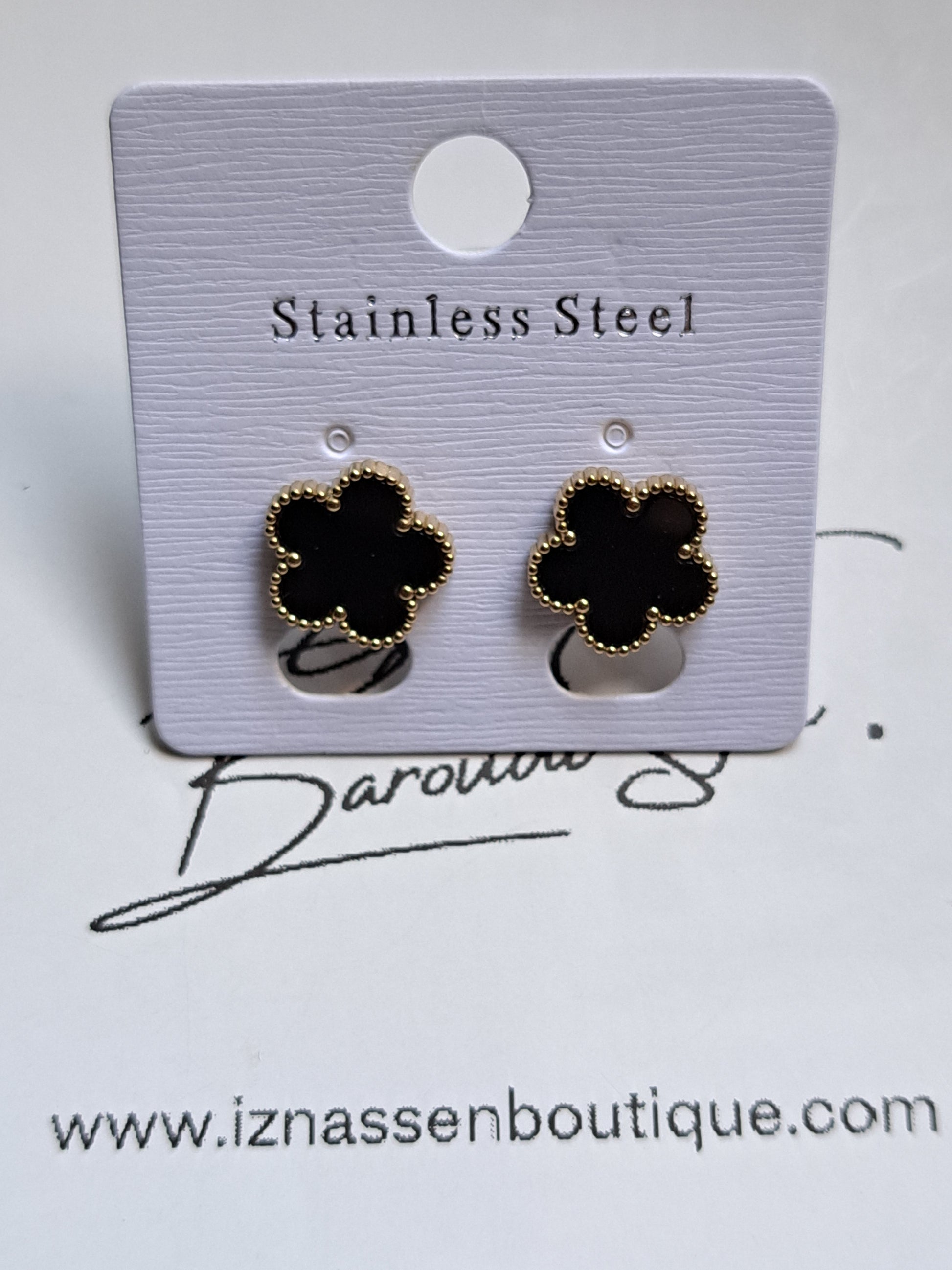 Boucles d'oreille "petite fleur"