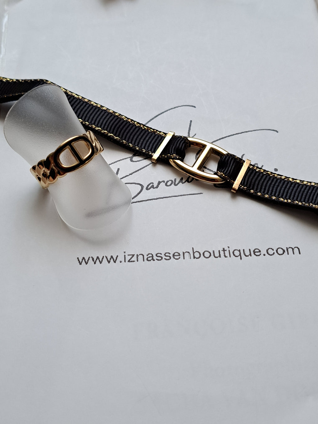 Bracelet "Sihème" noir