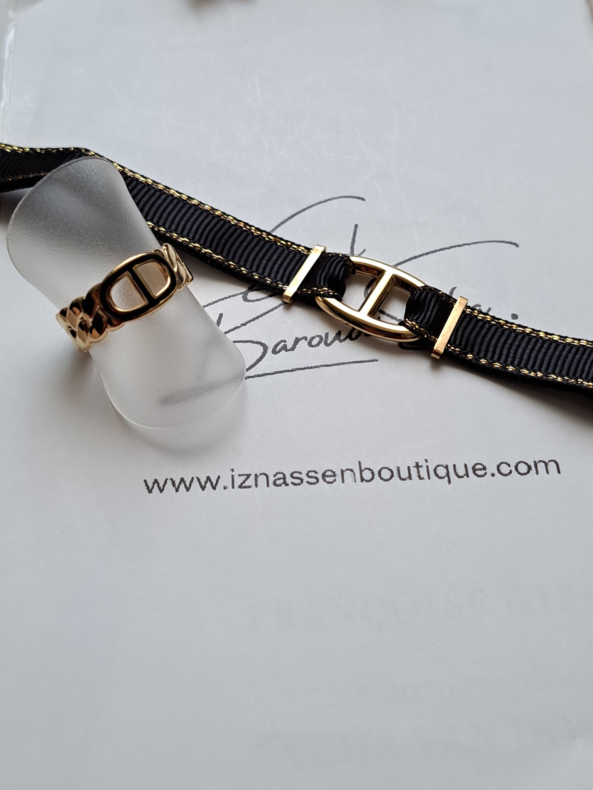 Bracelet "Sihème" noir