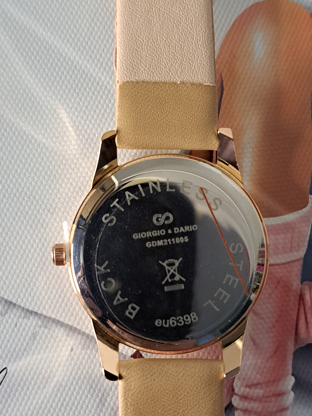 Montre "taupe"