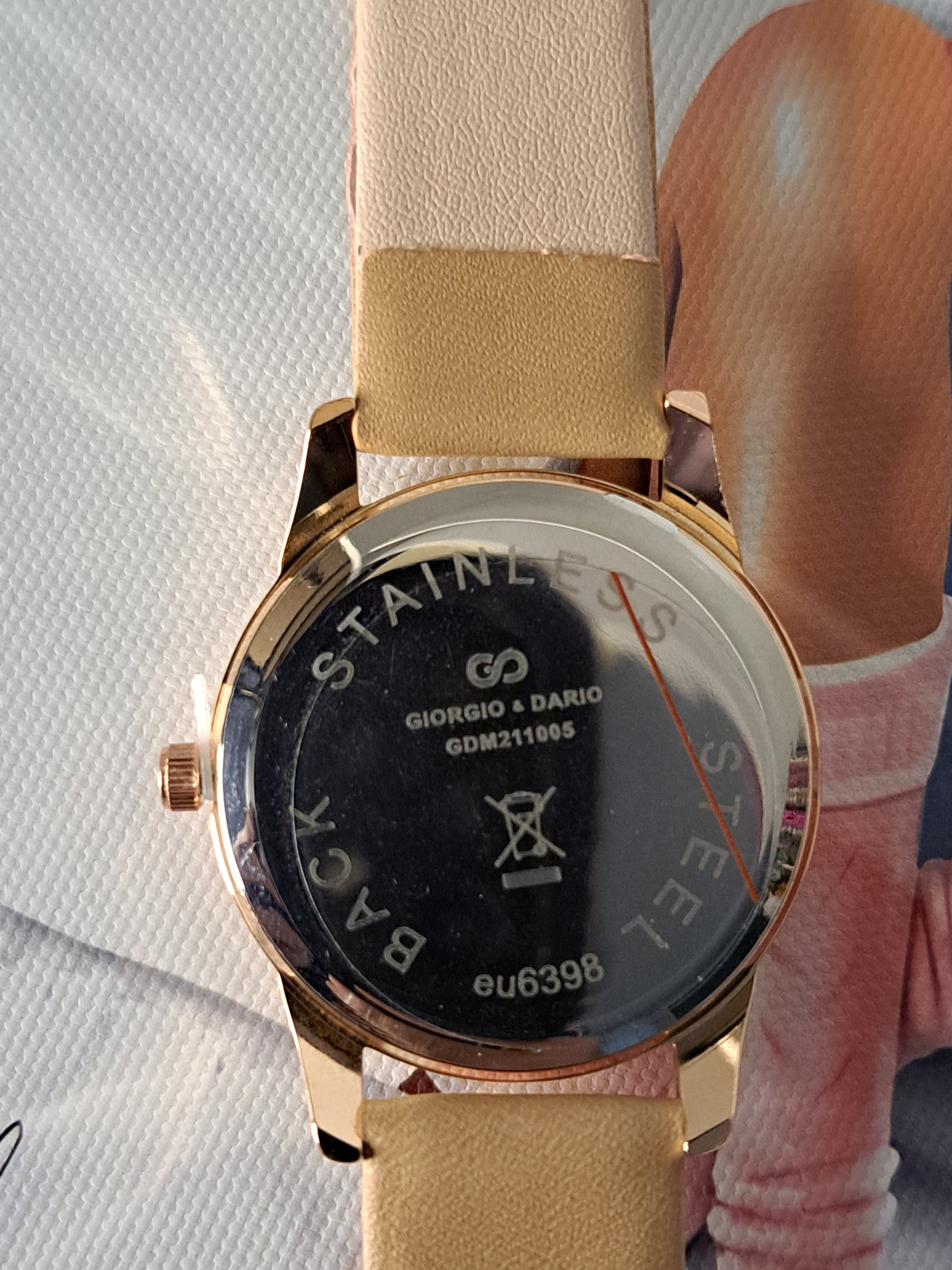 Montre "taupe"