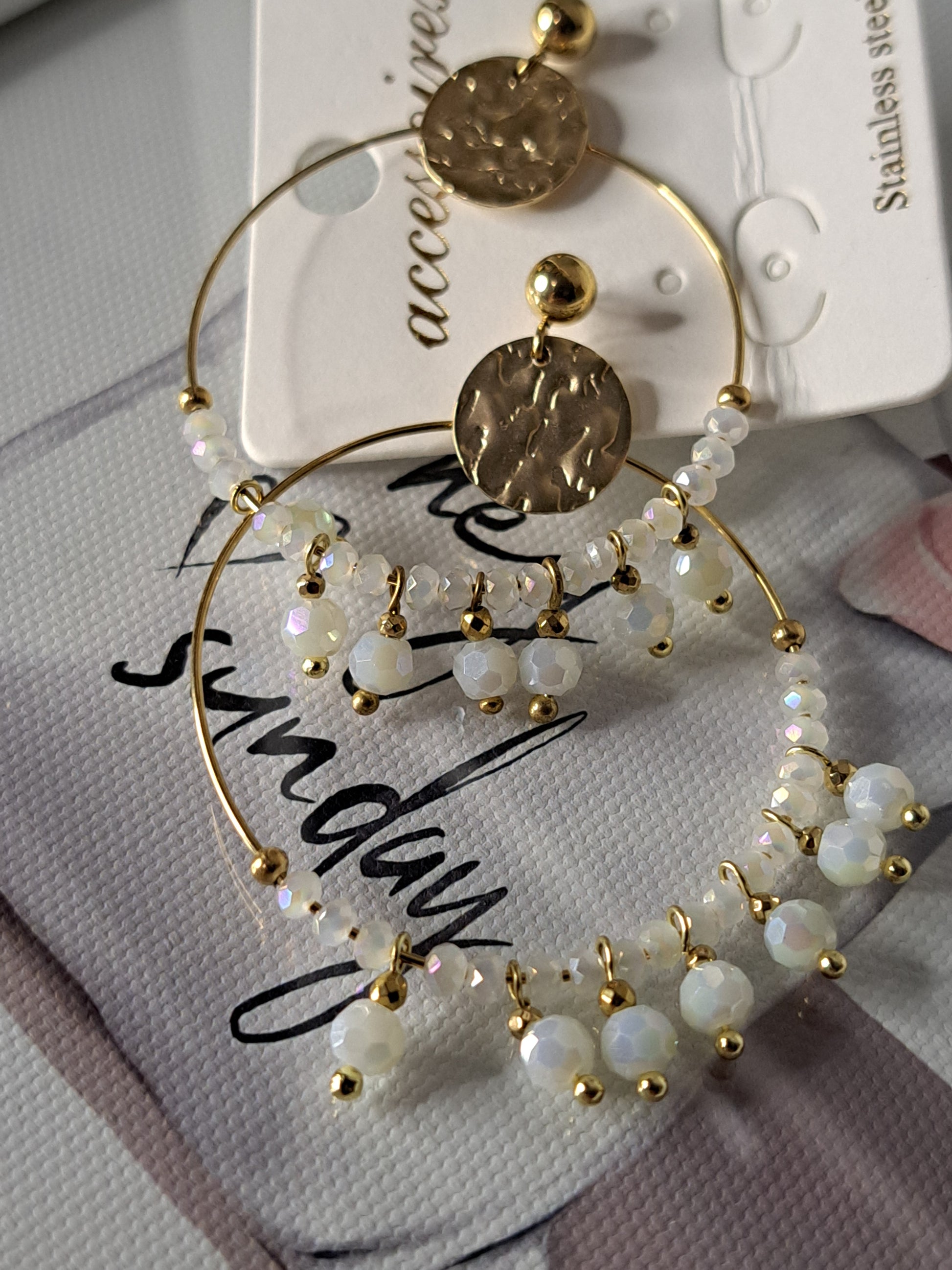 Boucle d'oreille Bianca
