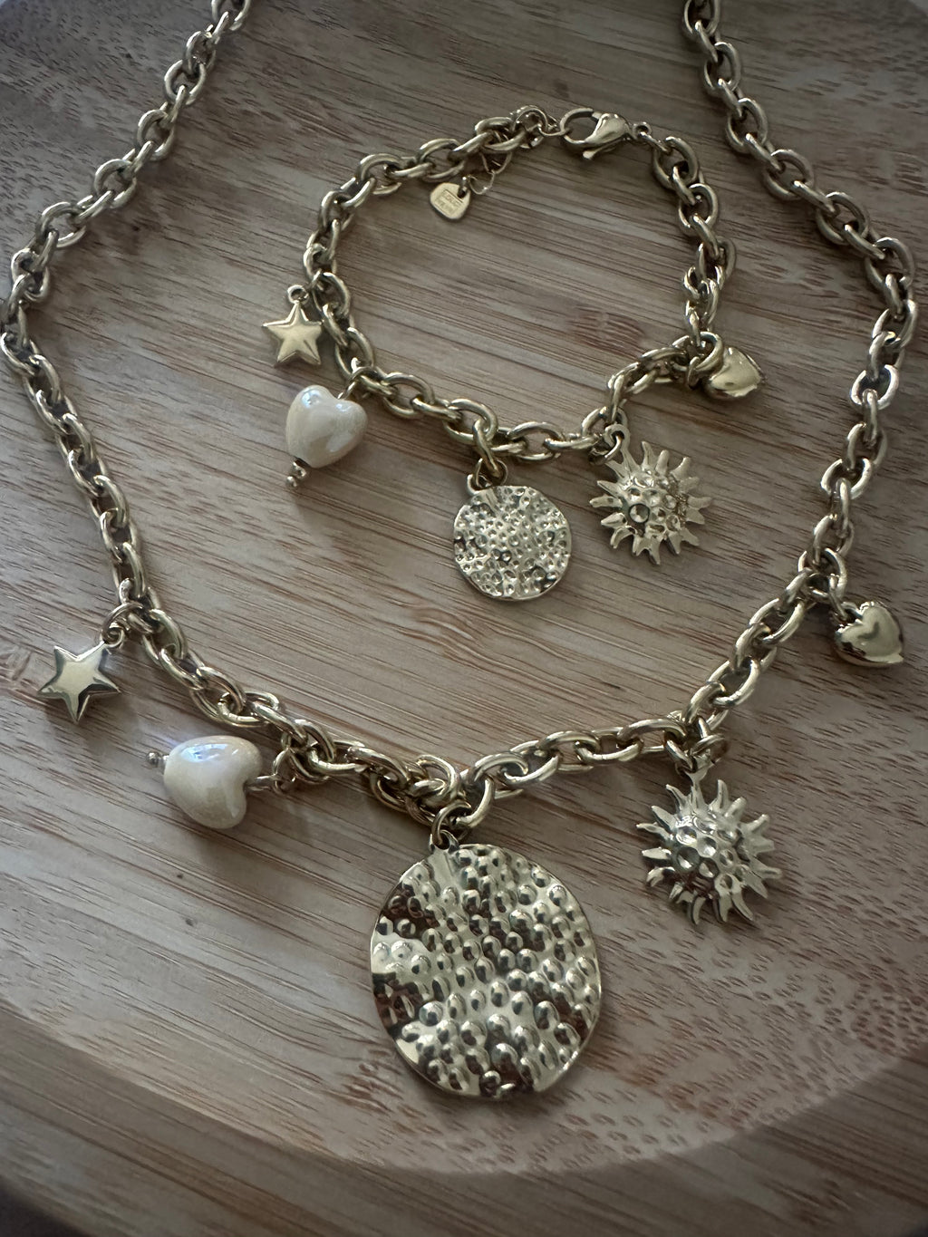Ensemble collier et bracelet Sunny