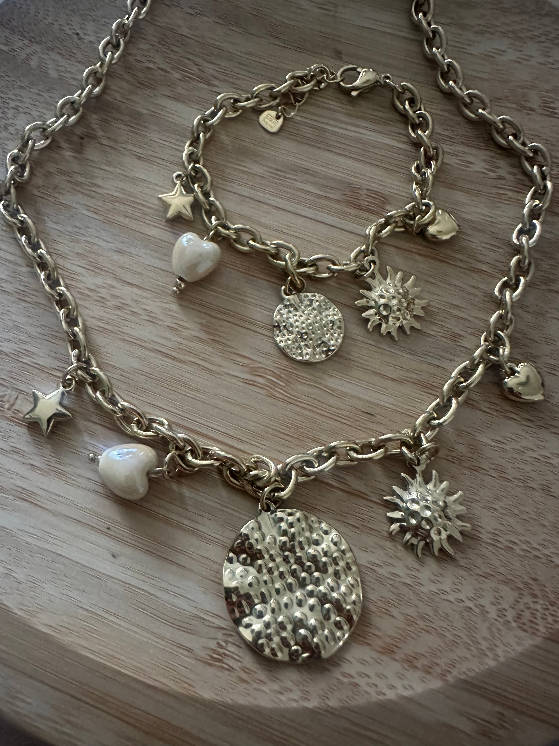 Ensemble collier et bracelet Sunny