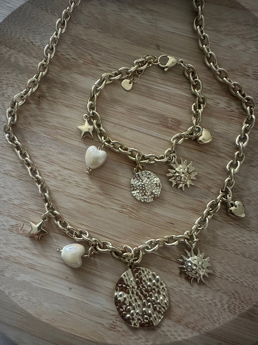 Ensemble collier et bracelet Sunny