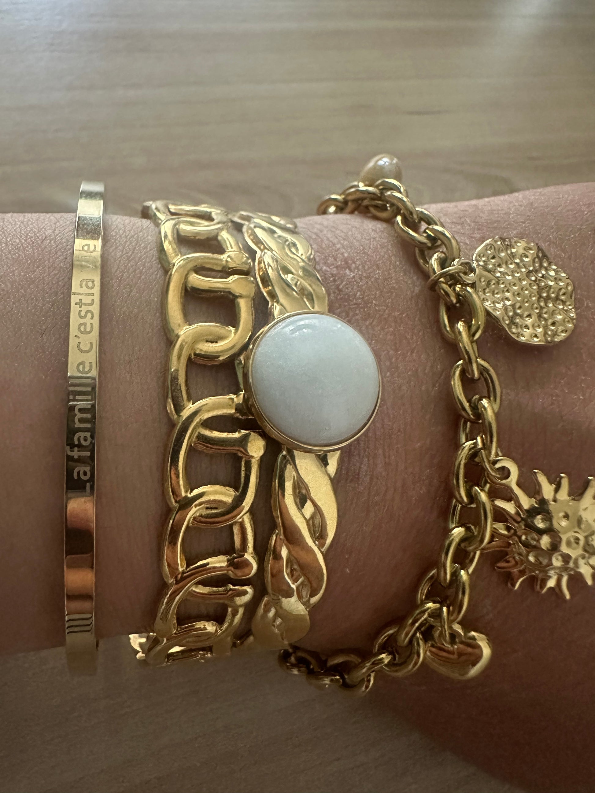 Ensemble collier et bracelet Sunny