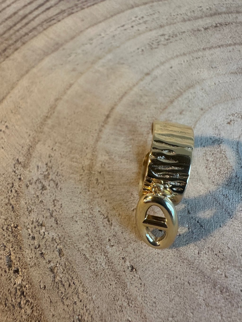 Bague maille marine