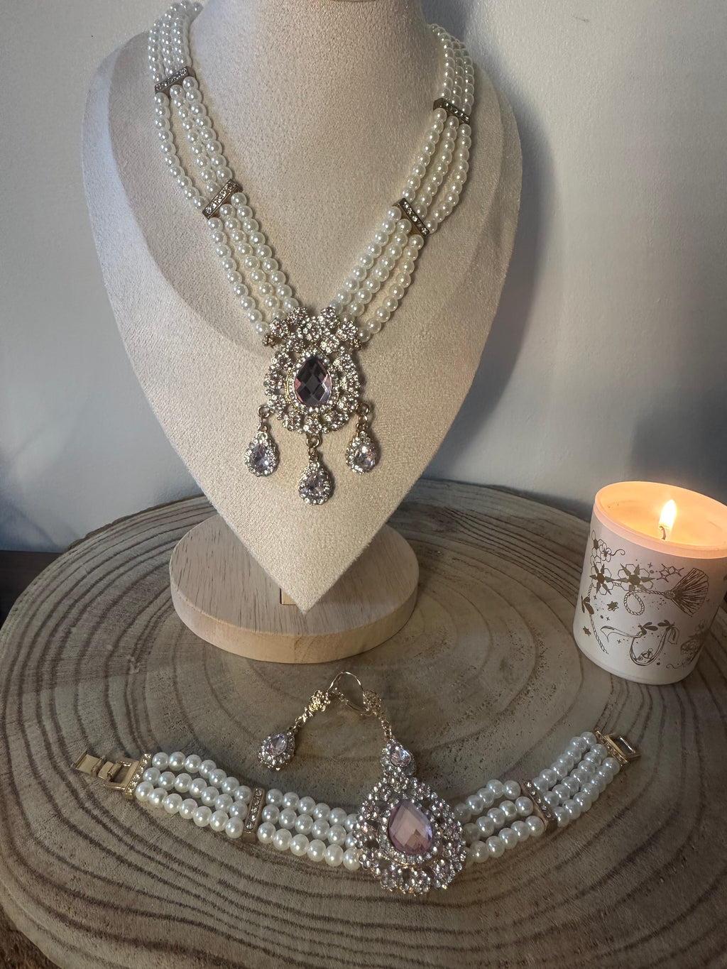 Ensemble parure 3 pièces