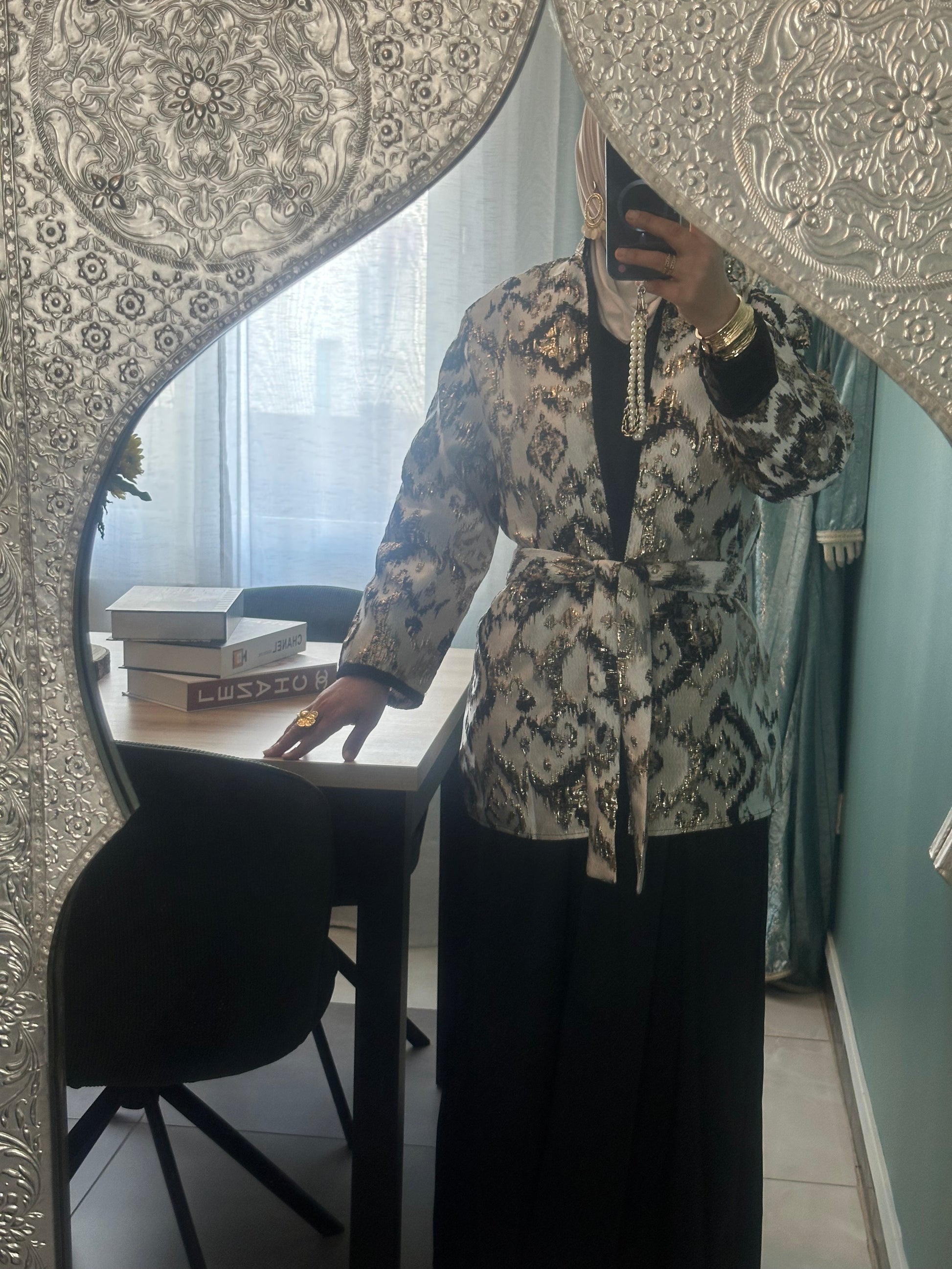 Ensemble Soulef: robe et veste