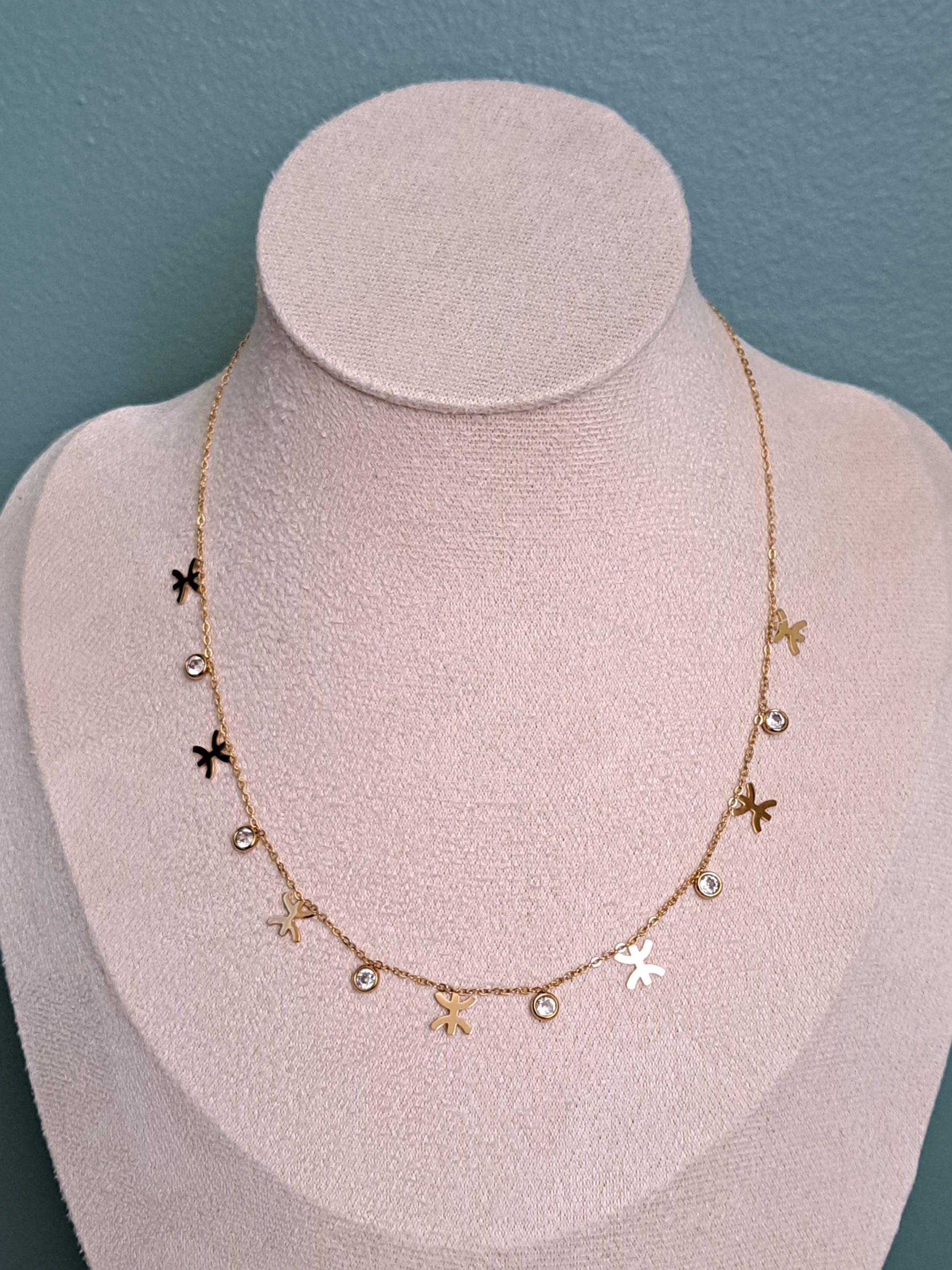 Collier doré Multi yaz