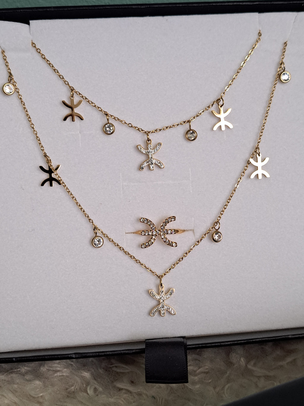 Coffret amazigh 3 pièces "Strass"