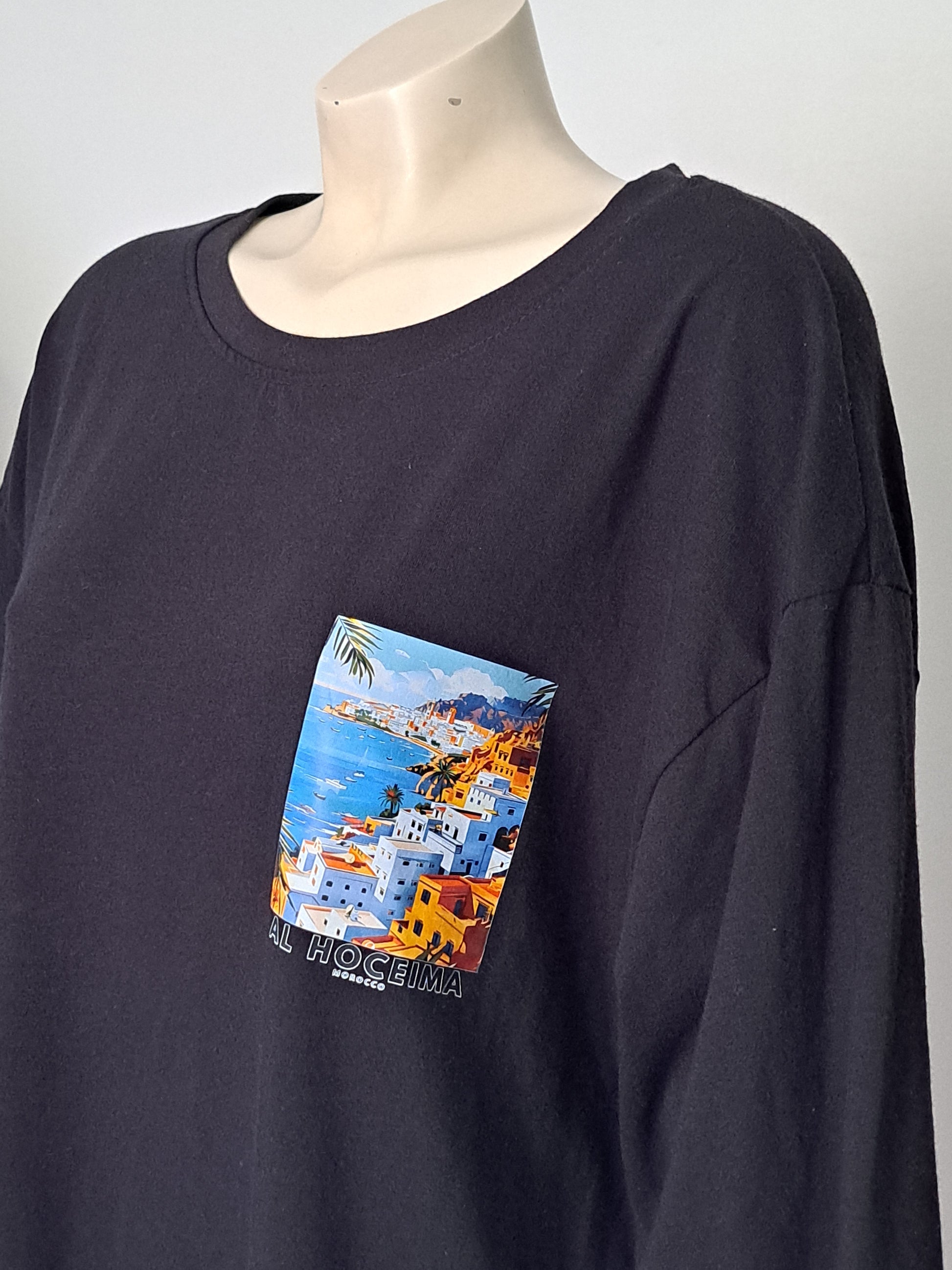 T-shirt Al Hoceima noir