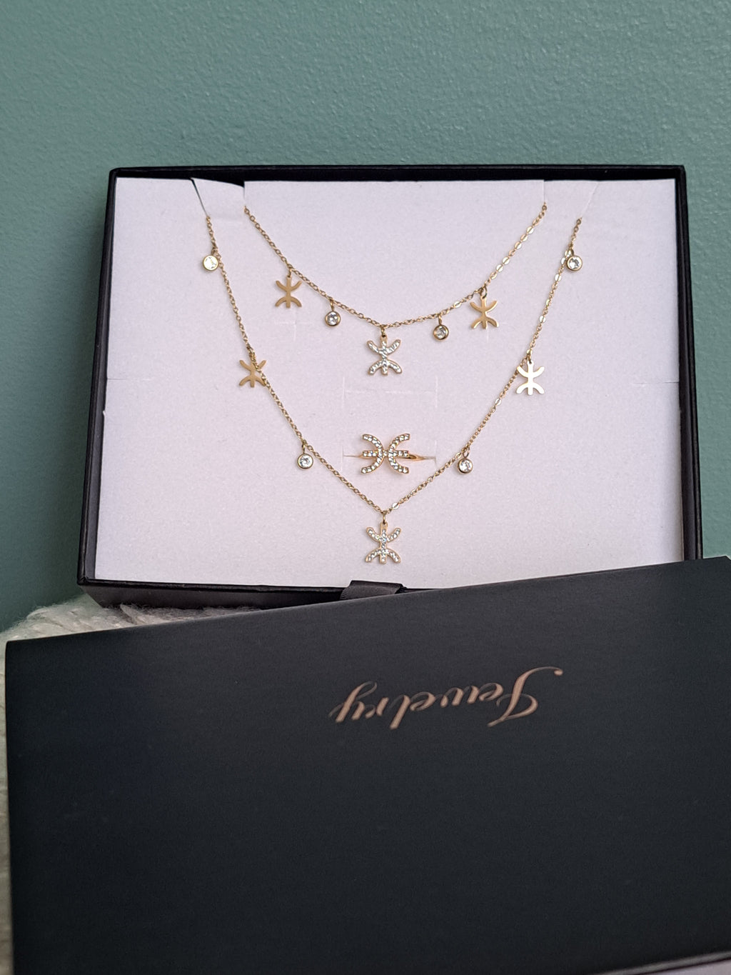 Coffret amazigh 3 pièces "Strass"