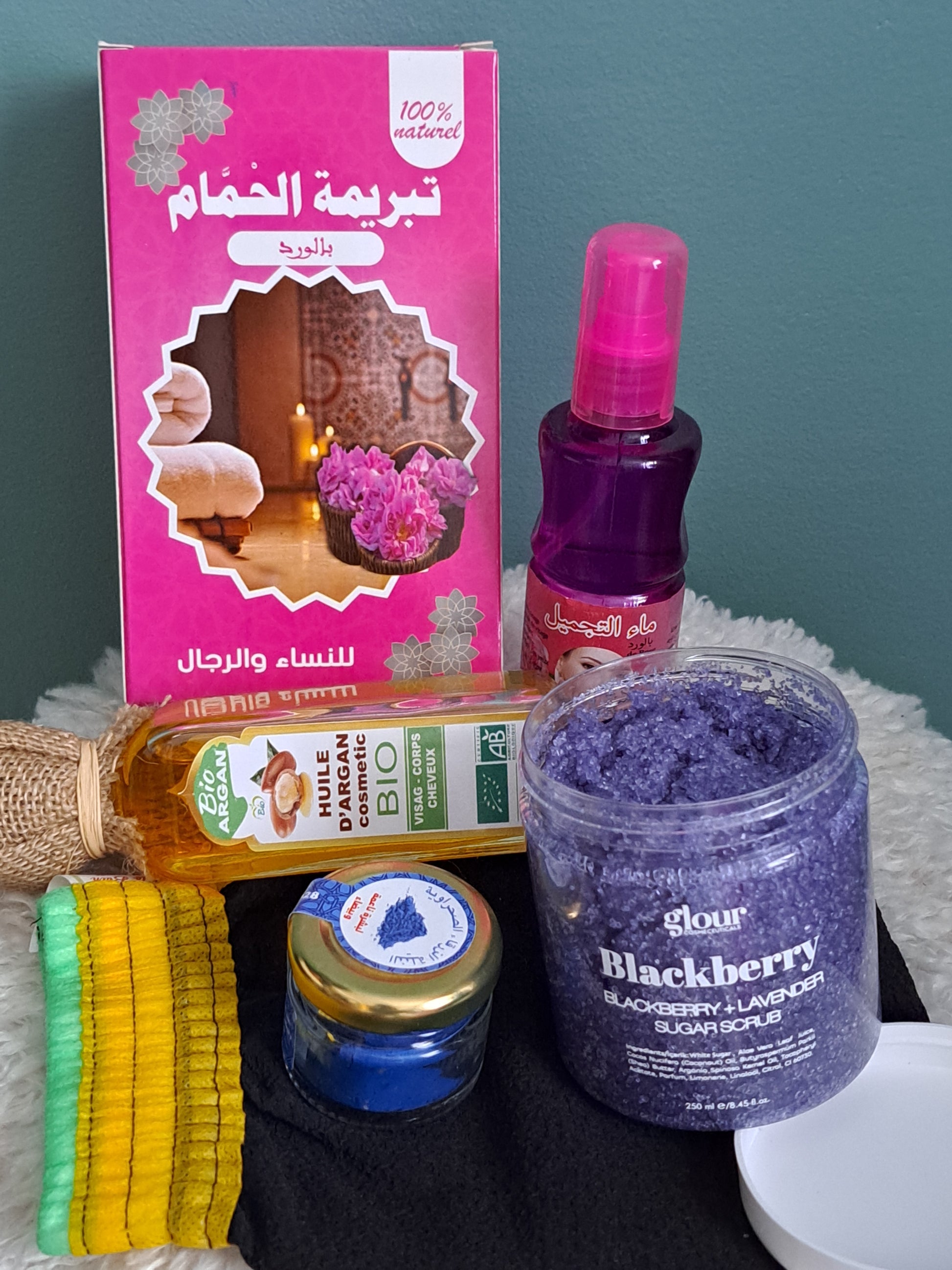 Coffret rituel hammam oriental