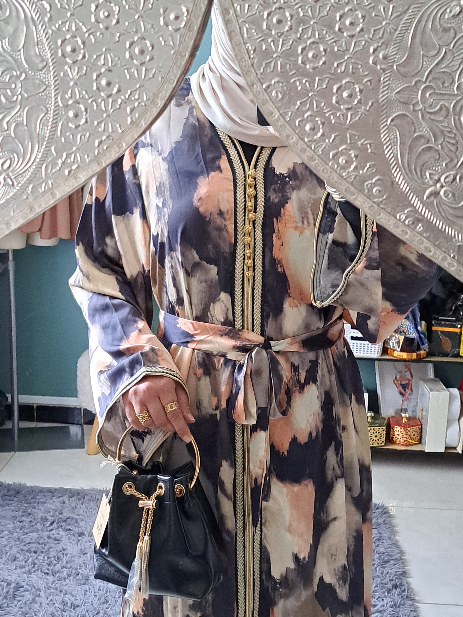 Robe Shayma noir