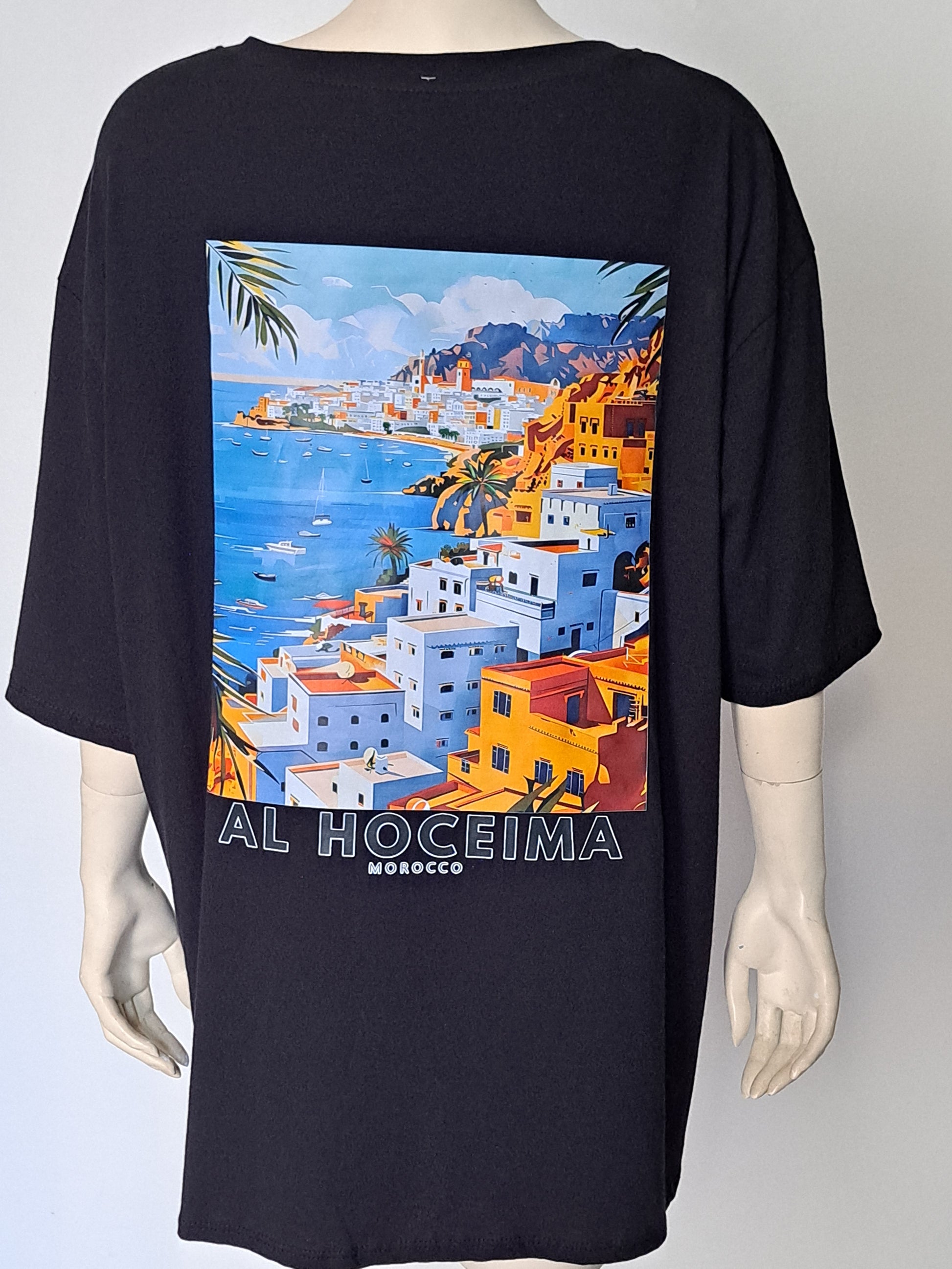 T-shirt Al Hoceima noir