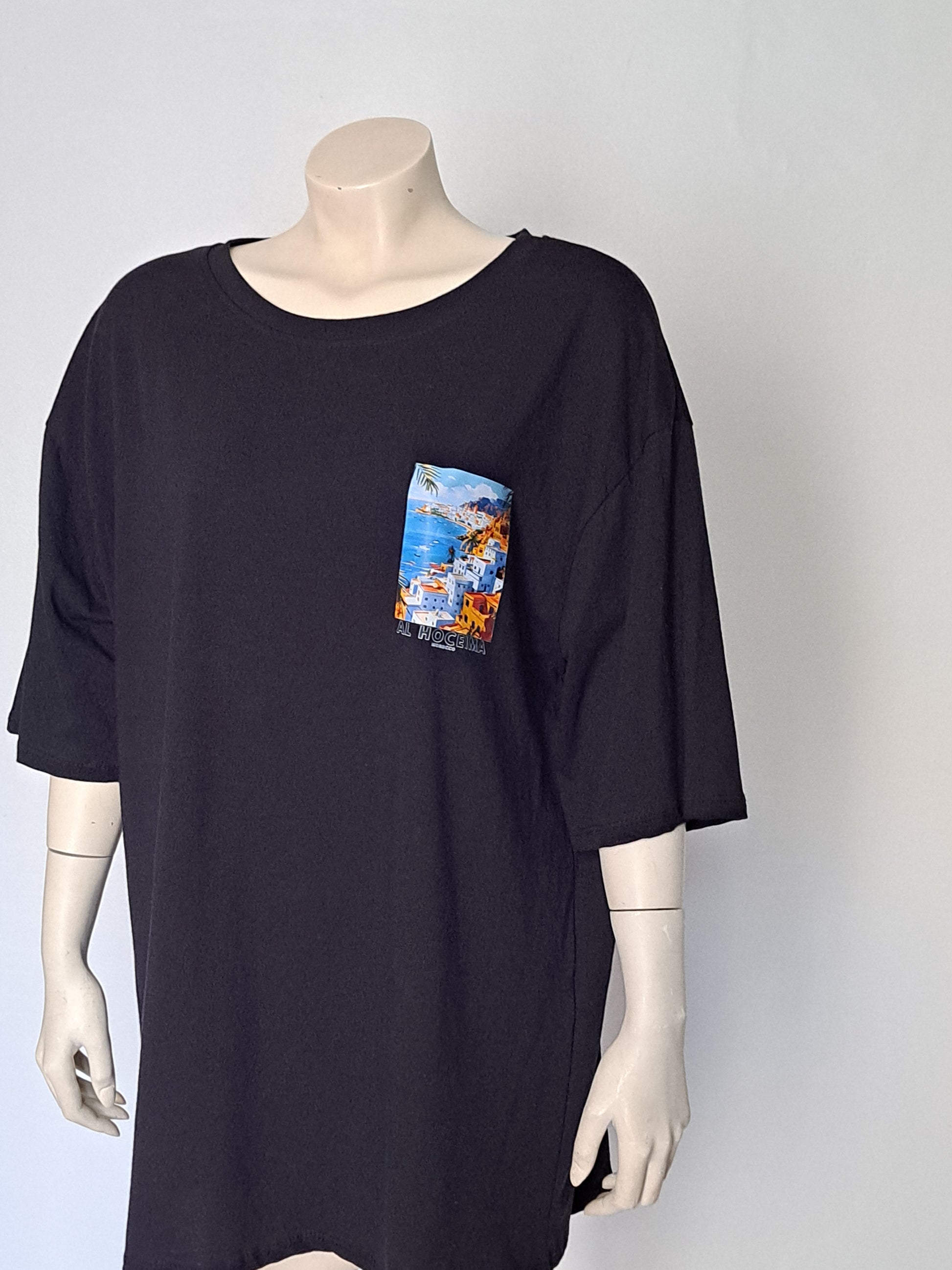 T-shirt Al Hoceima noir