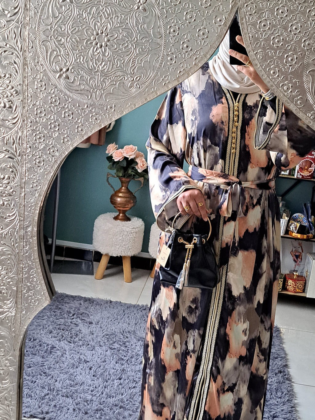 Robe Shayma noir