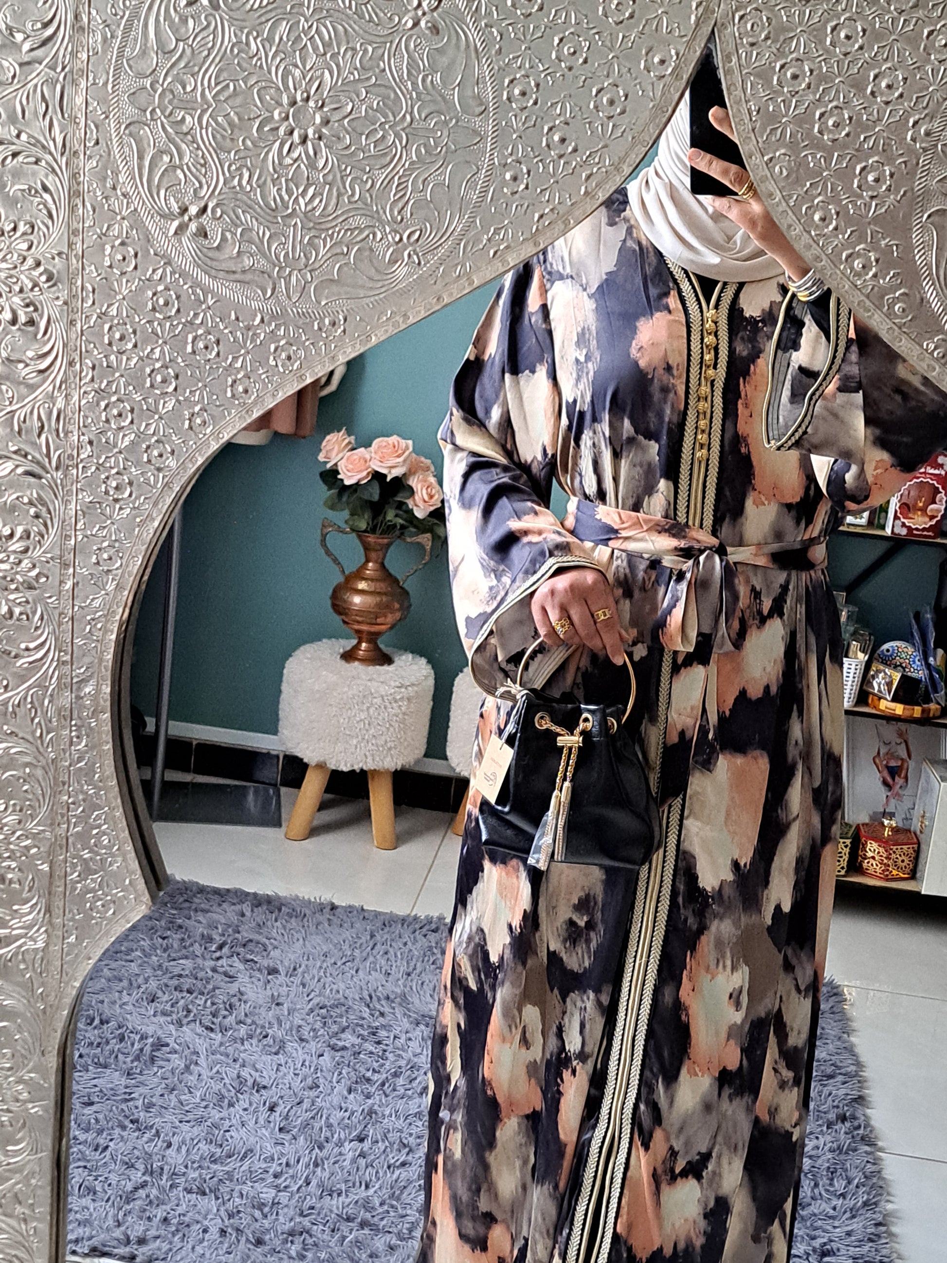 Robe Shayma noir