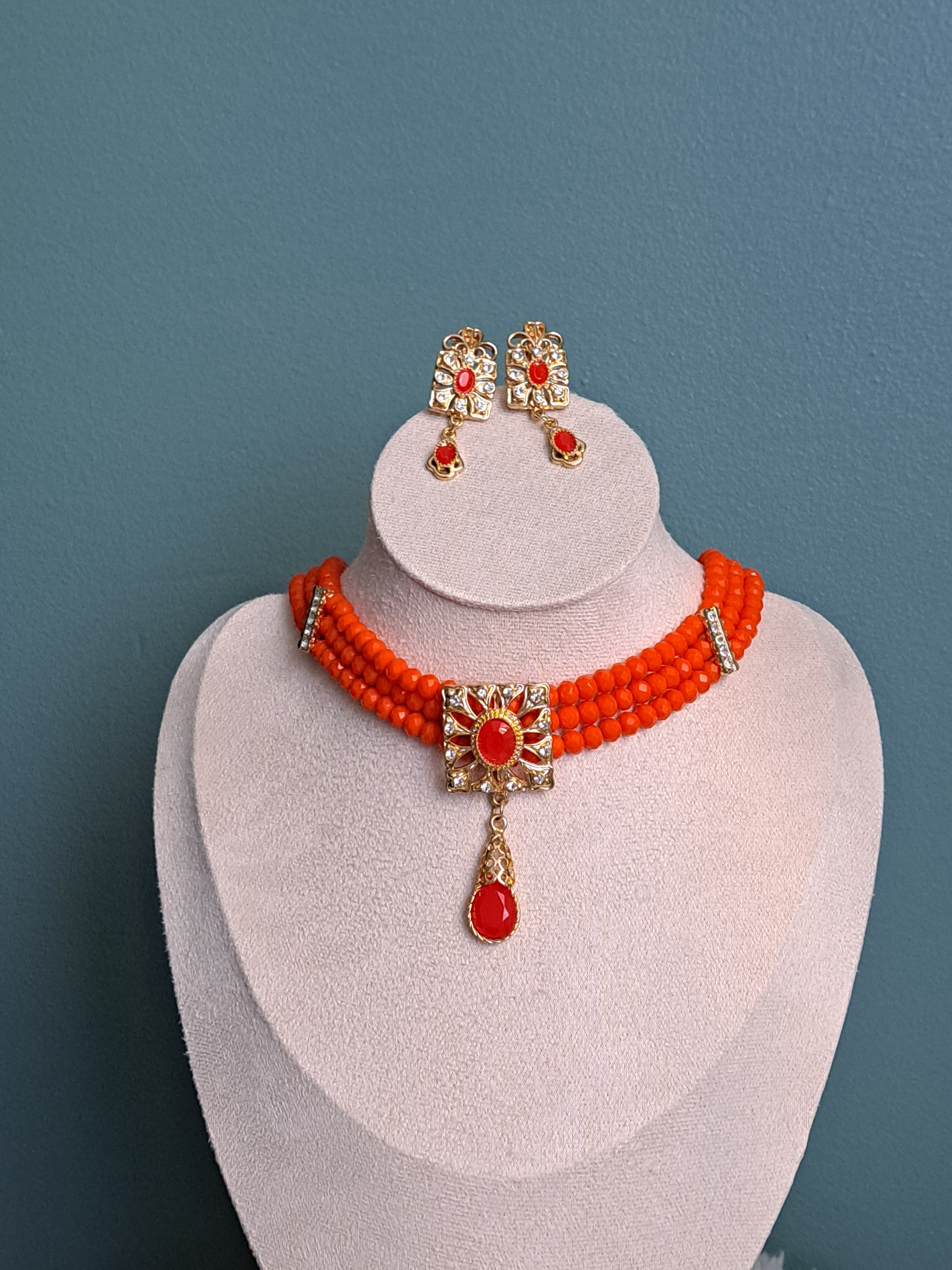 Parure orange