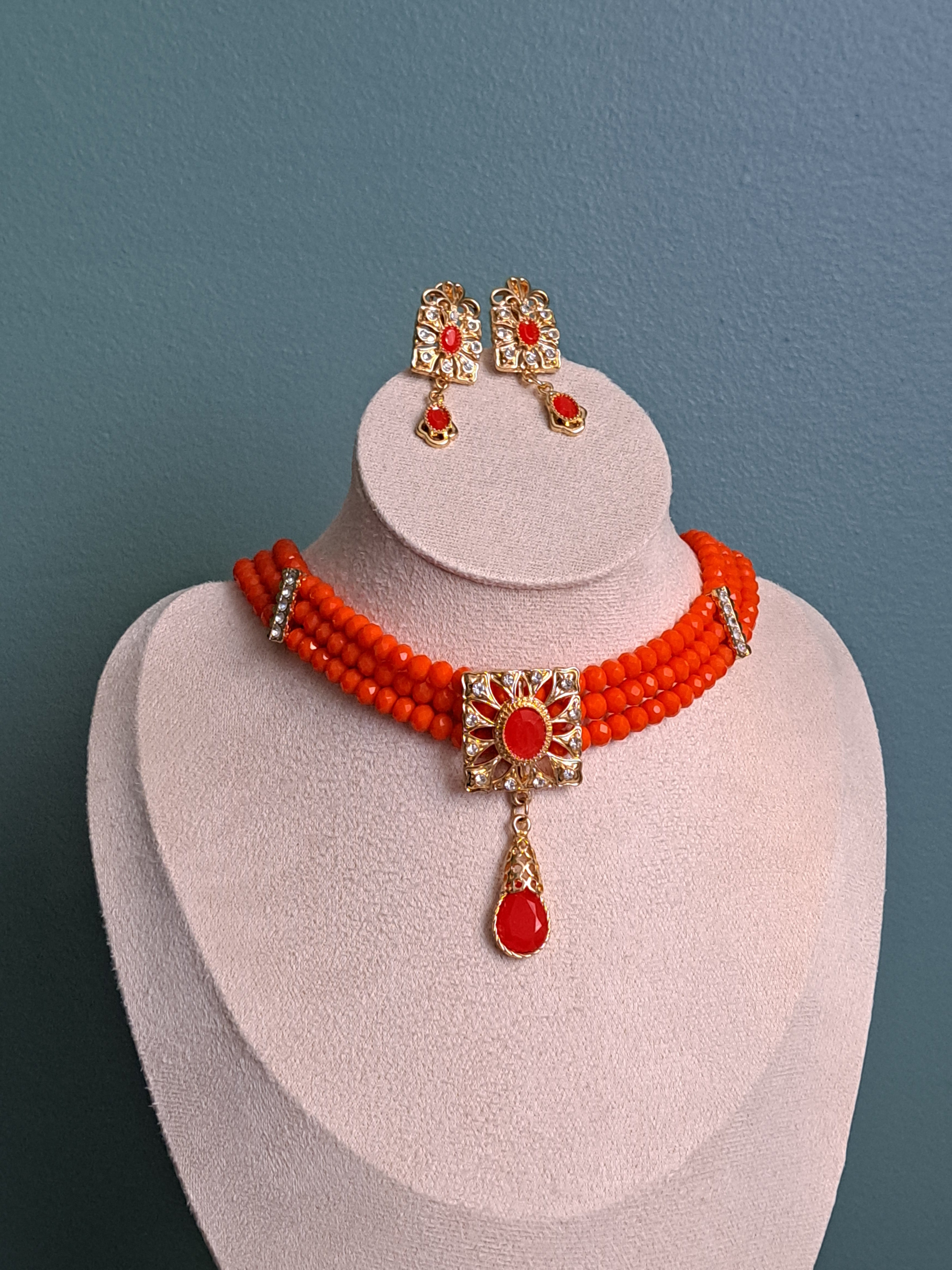 Parure orange