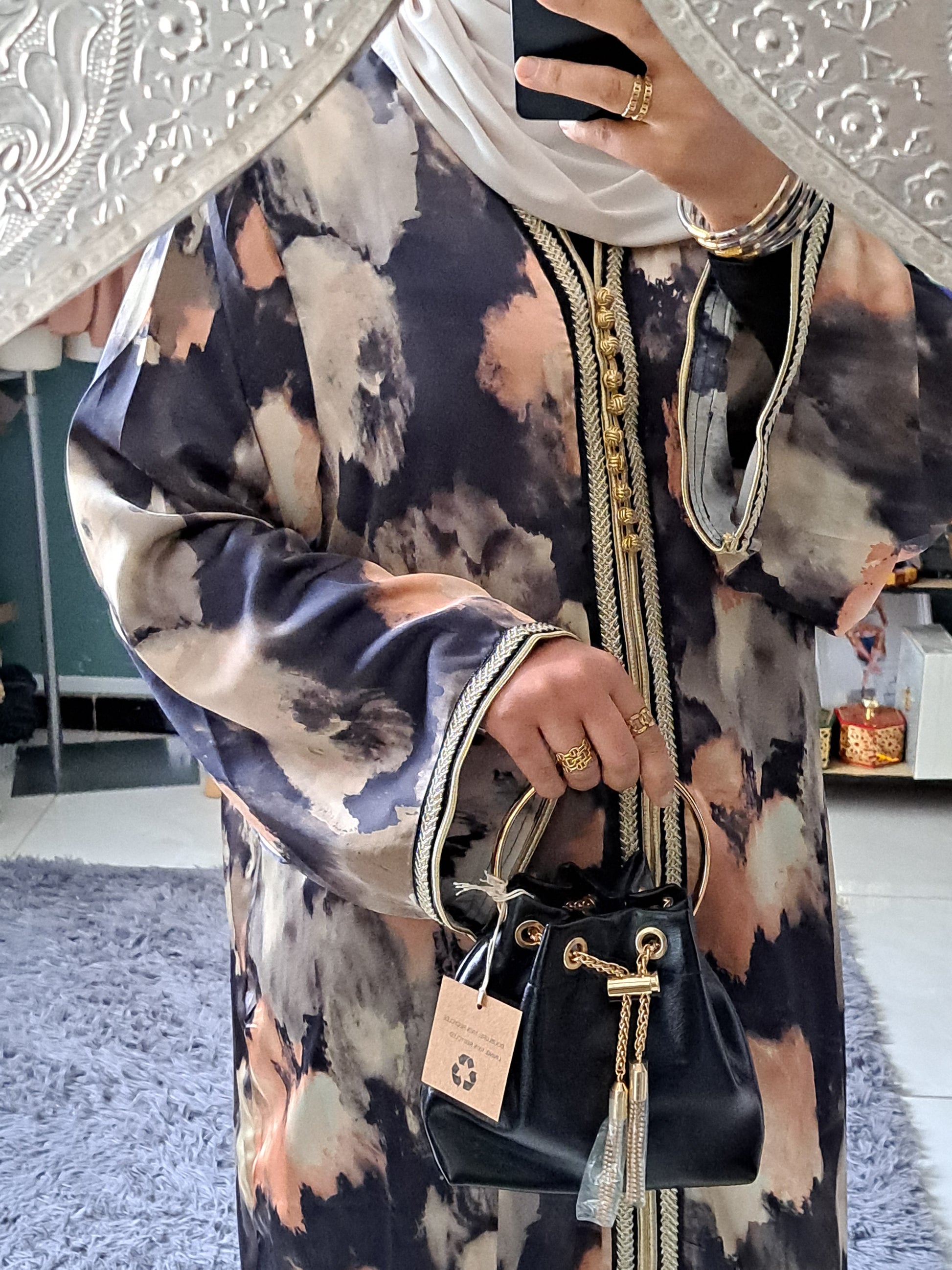 Robe Shayma noir